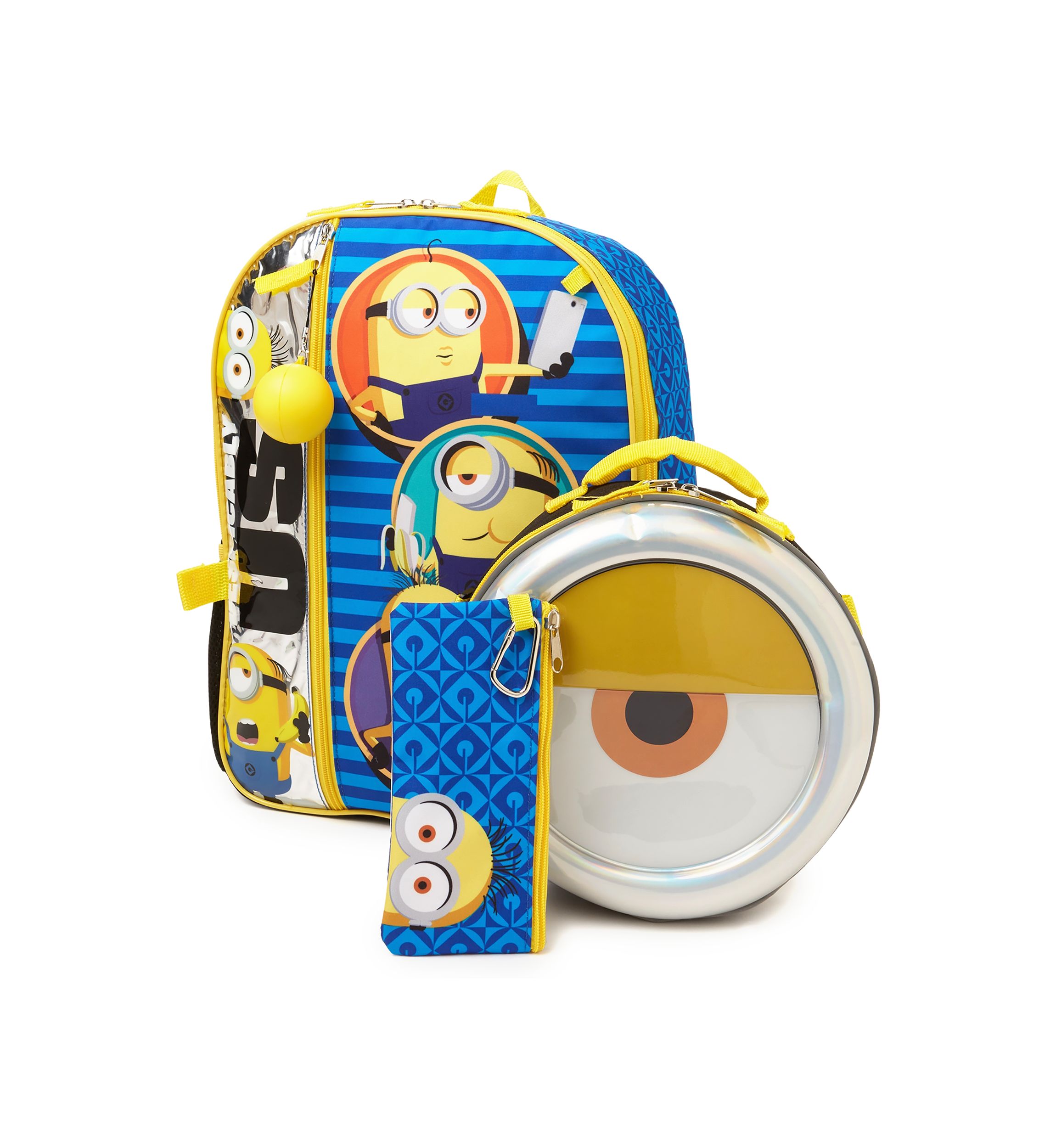 Minions 5 Piece Backpack Set