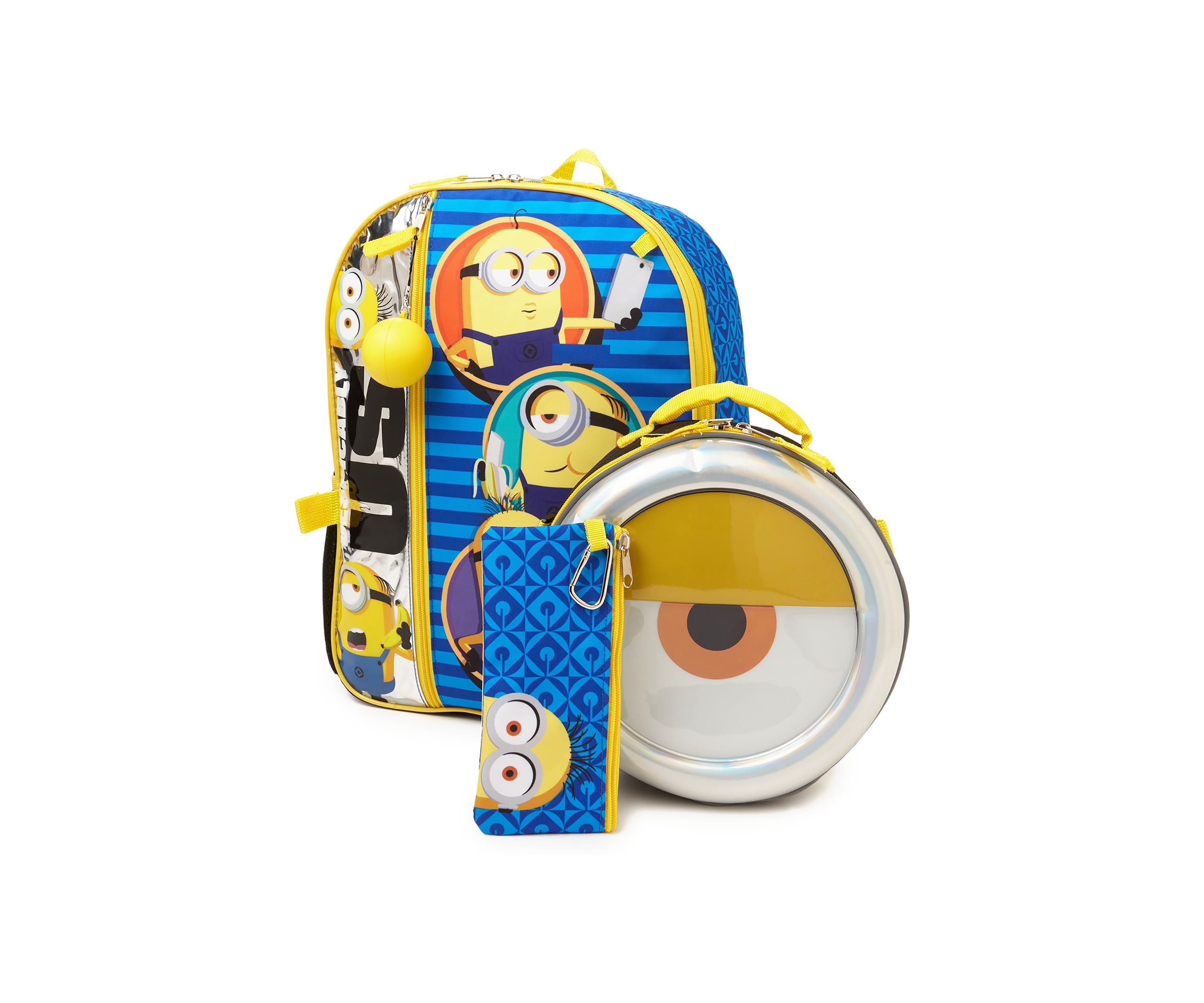 Minions 5 Piece Backpack Set