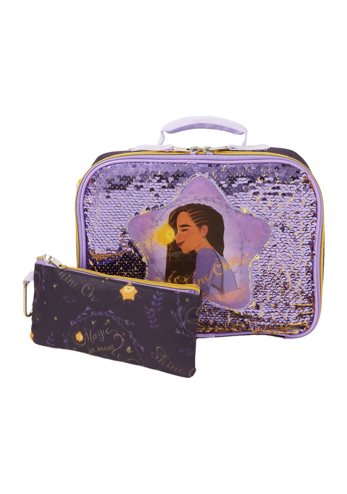 Disneys Wish 5 Piece Backpack Set