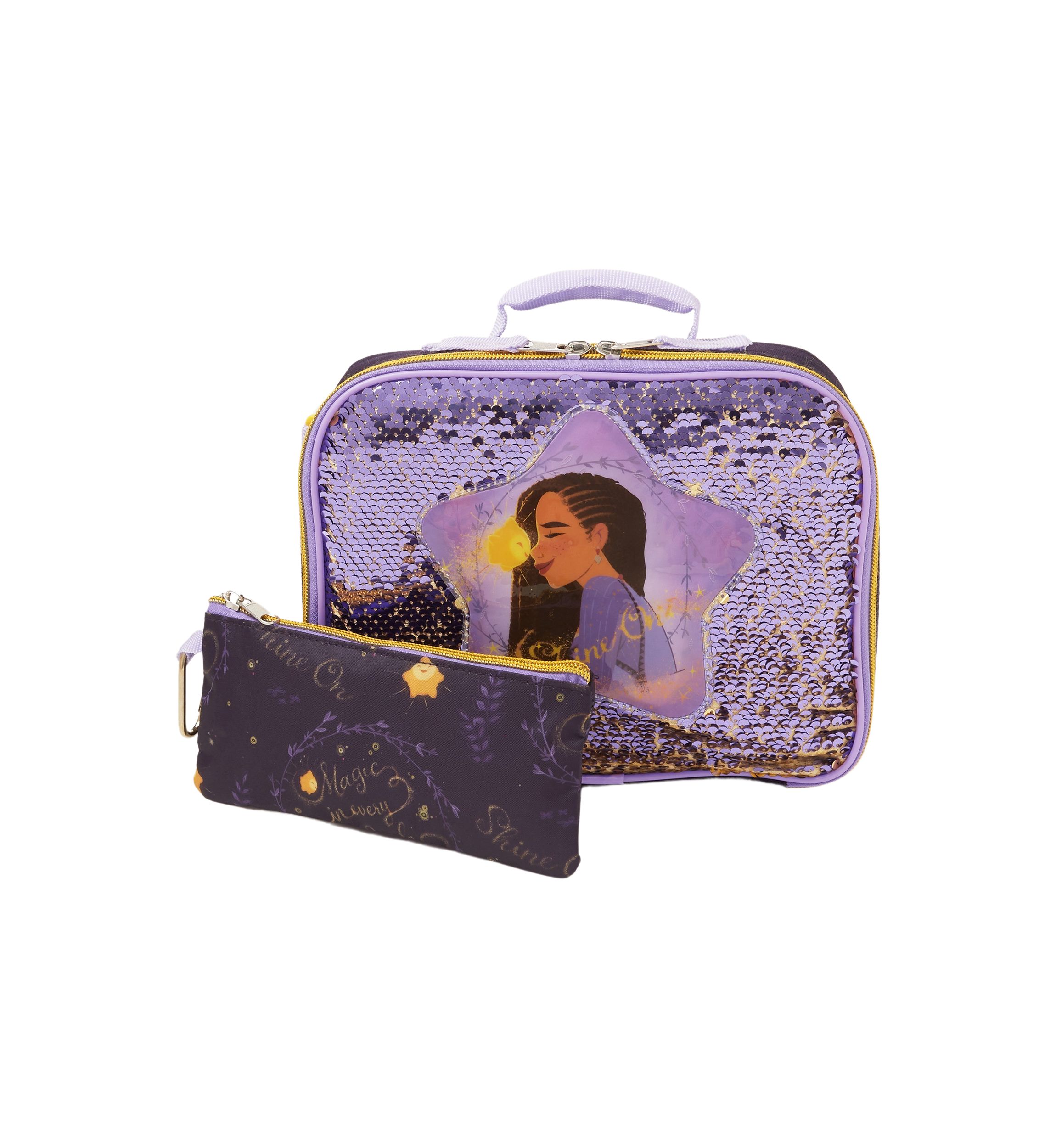 Disneys Wish 5 Piece Backpack Set