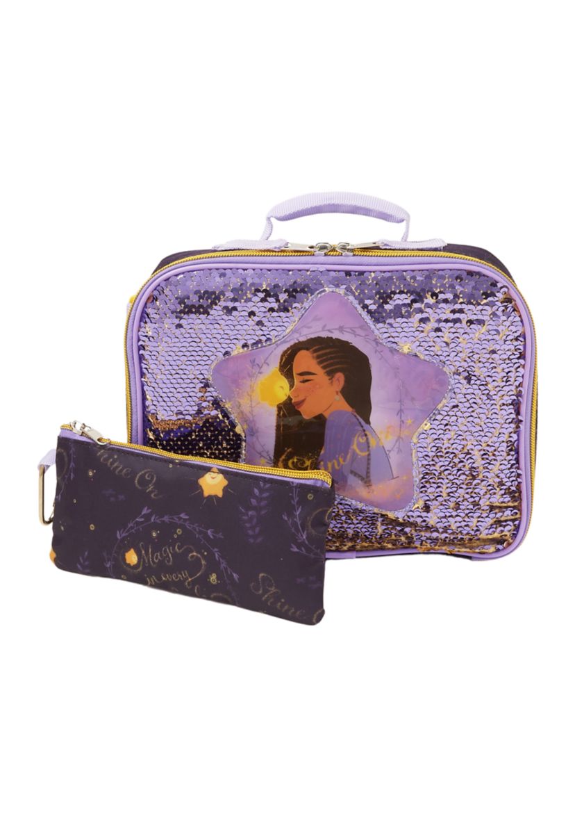 Disneys Wish 5 Piece Backpack Set