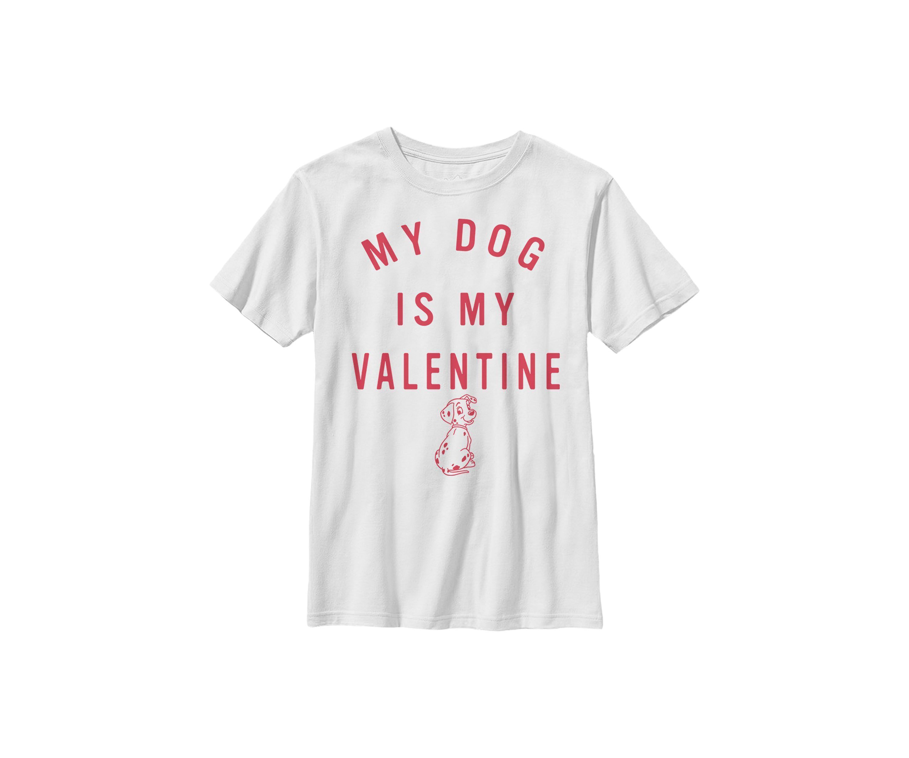Valentine Pup Graphic T-Shirt