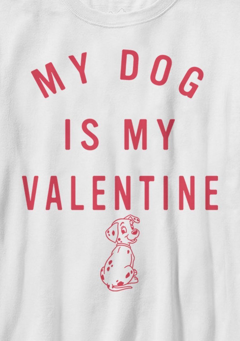 Valentine Pup Graphic T-Shirt