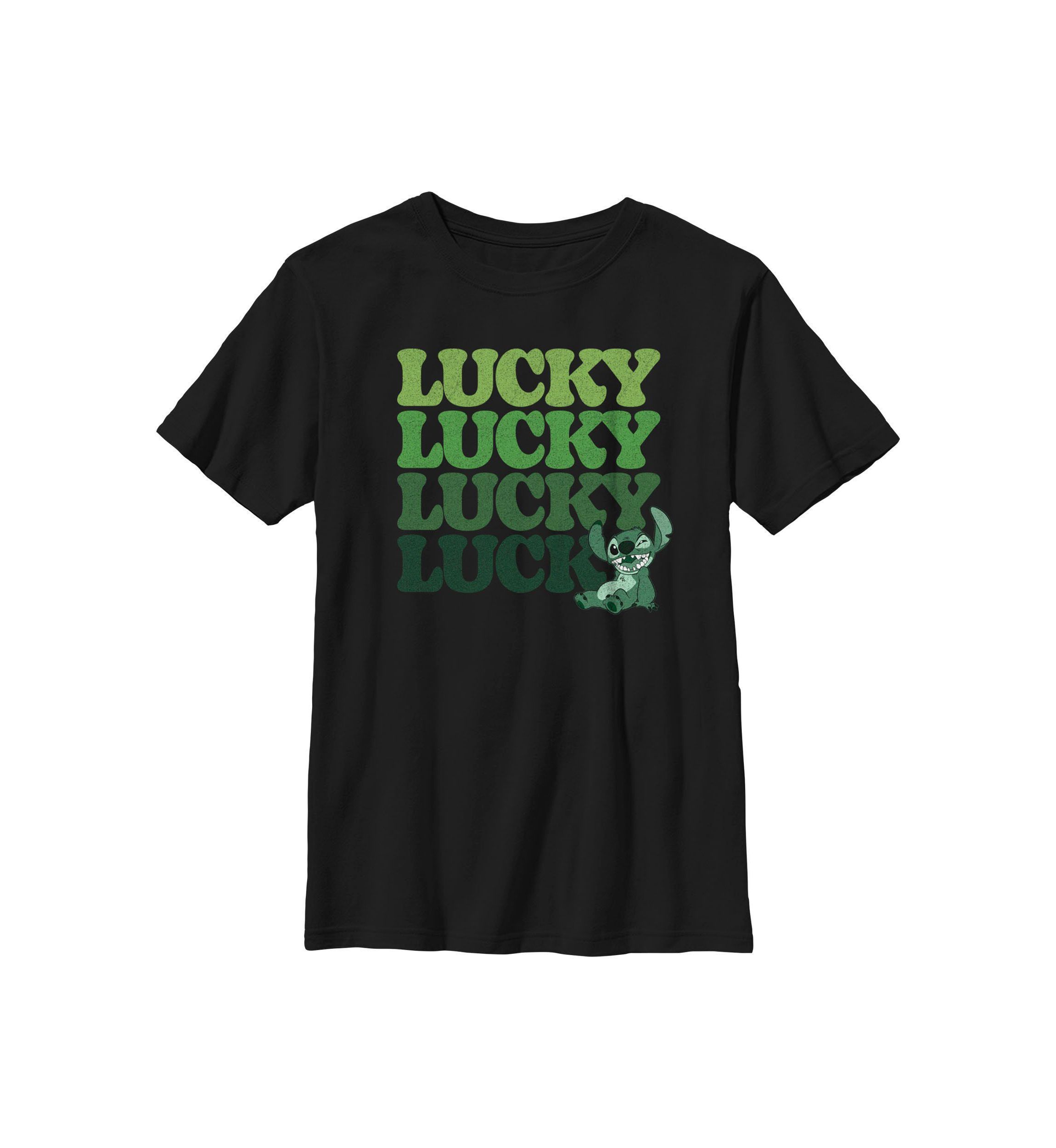 Lucky Stitch Stack Graphic T-Shirt