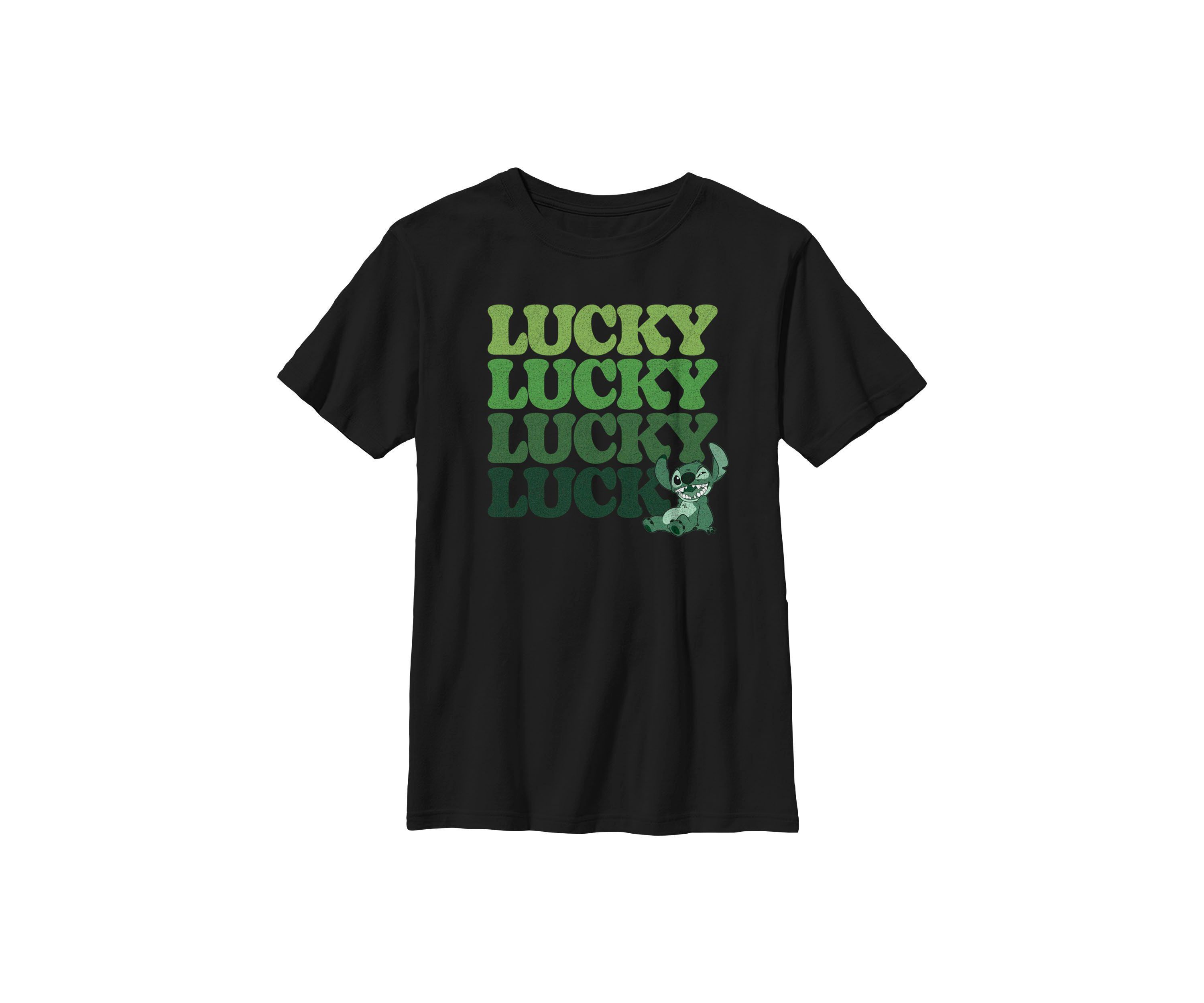 Lucky Stitch Stack Graphic T-Shirt