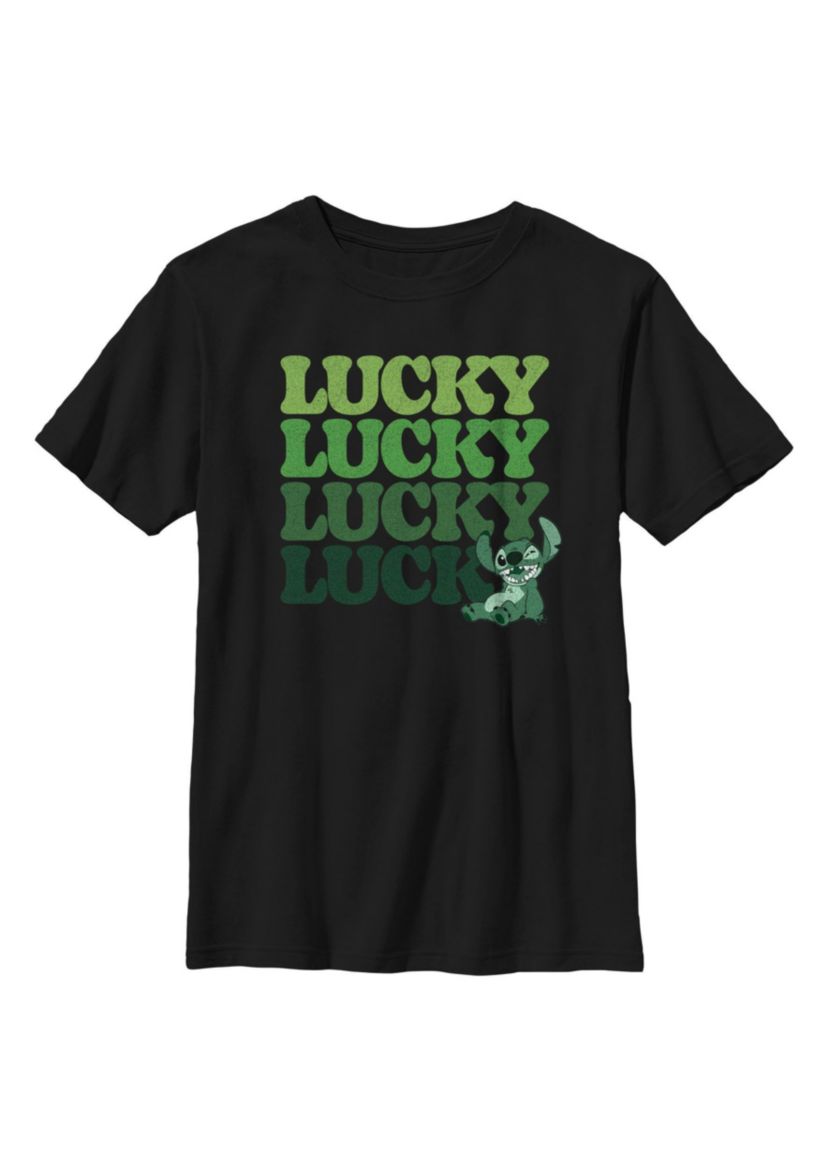 Lucky Stitch Stack Graphic T-Shirt