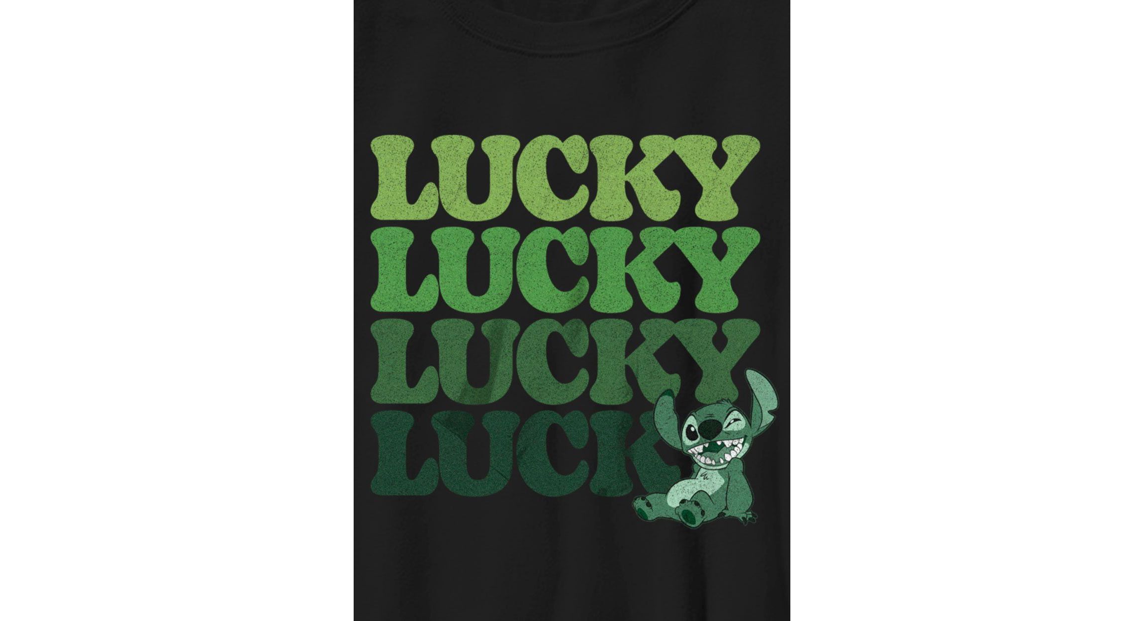 Lucky Stitch Stack Graphic T-Shirt