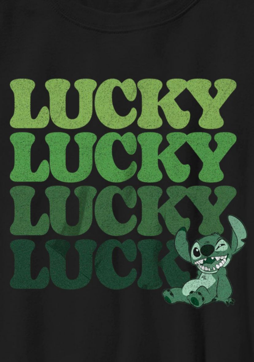 Lucky Stitch Stack Graphic T-Shirt