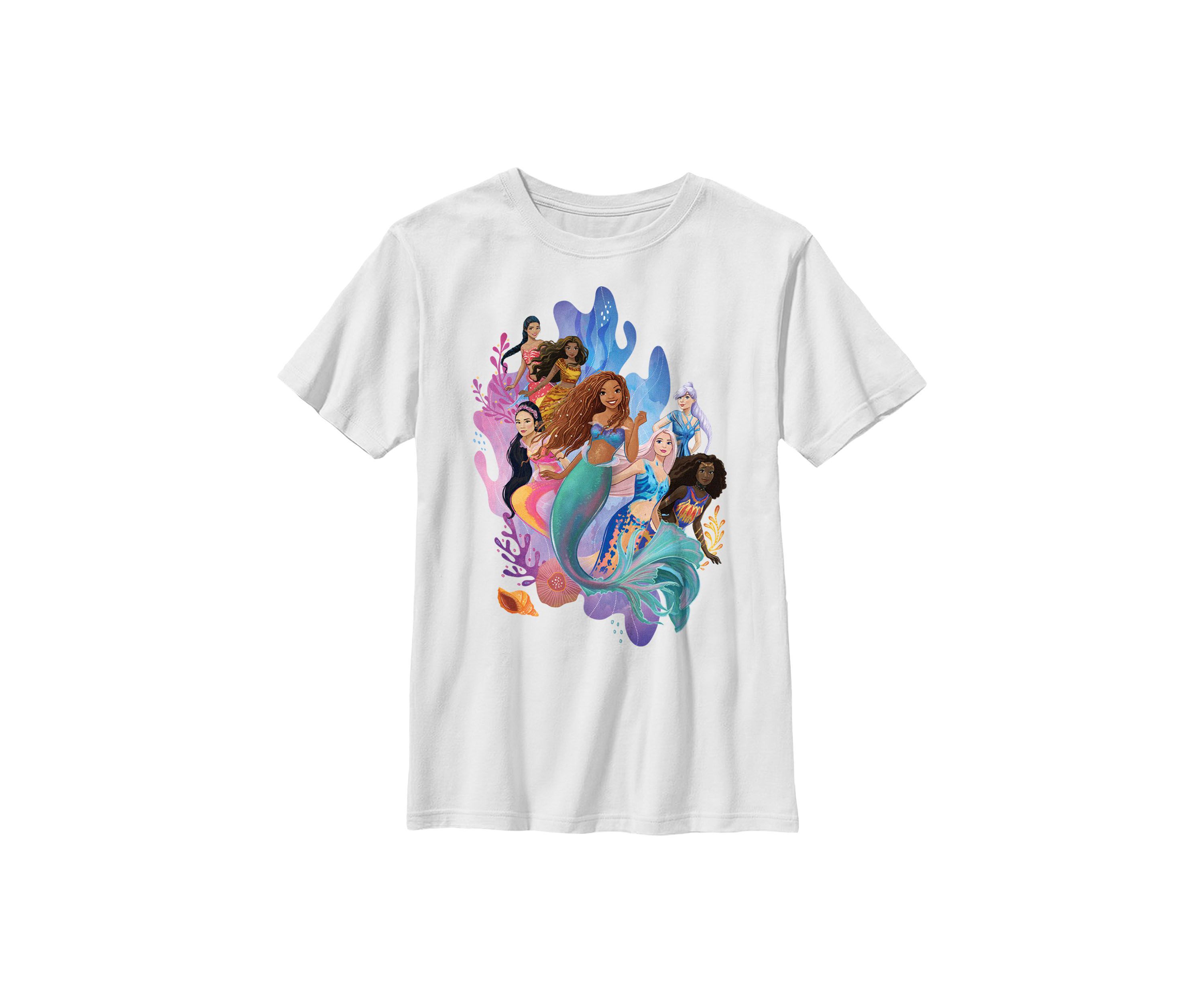 Mermaid Group Graphic T-Shirt
