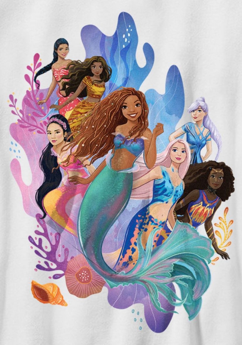 Mermaid Group Graphic T-Shirt