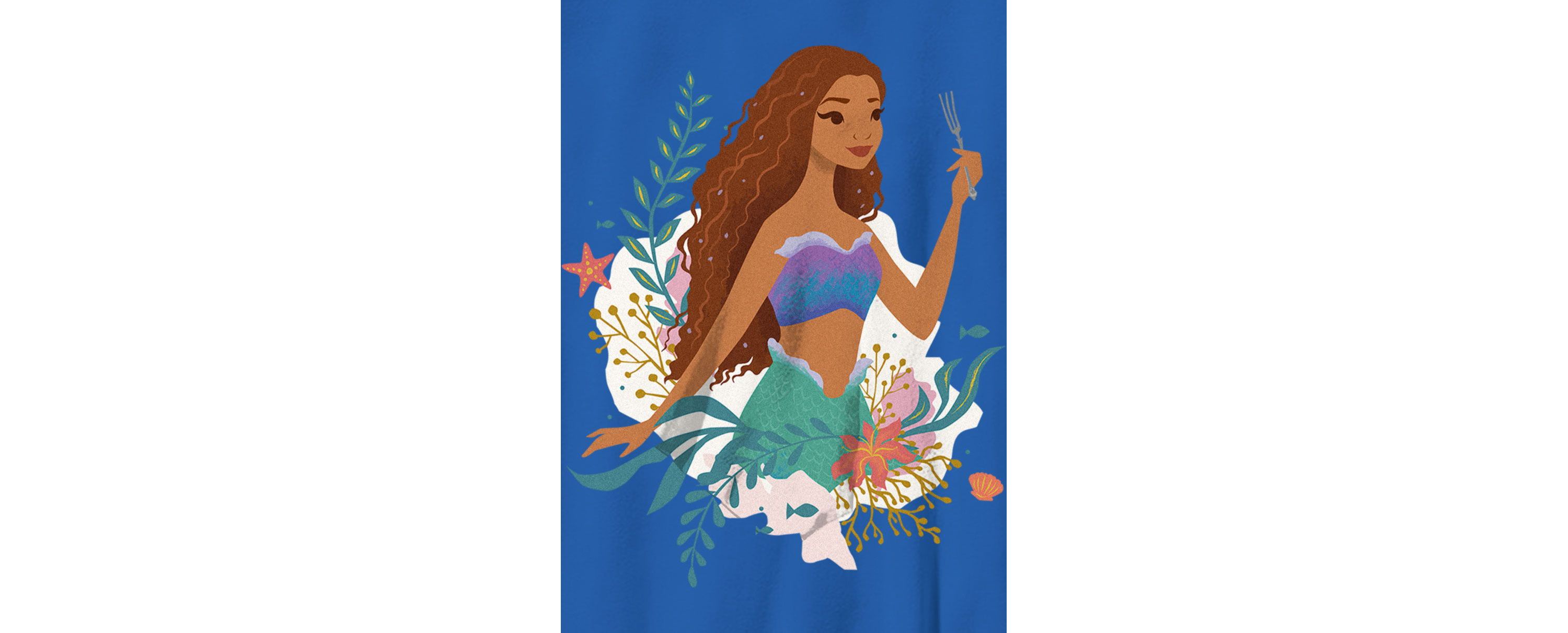 Ariel With A Fork Graphic T-Shirt
