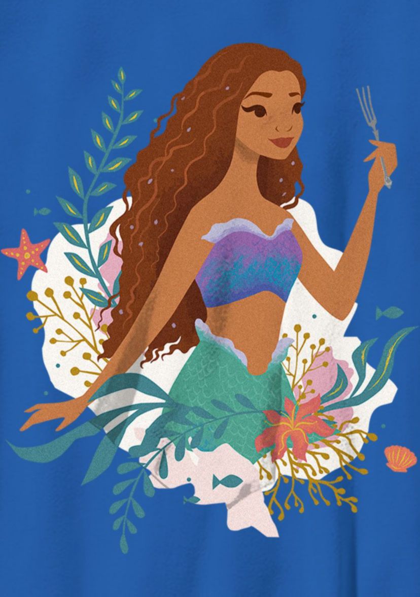 Ariel With A Fork Graphic T-Shirt