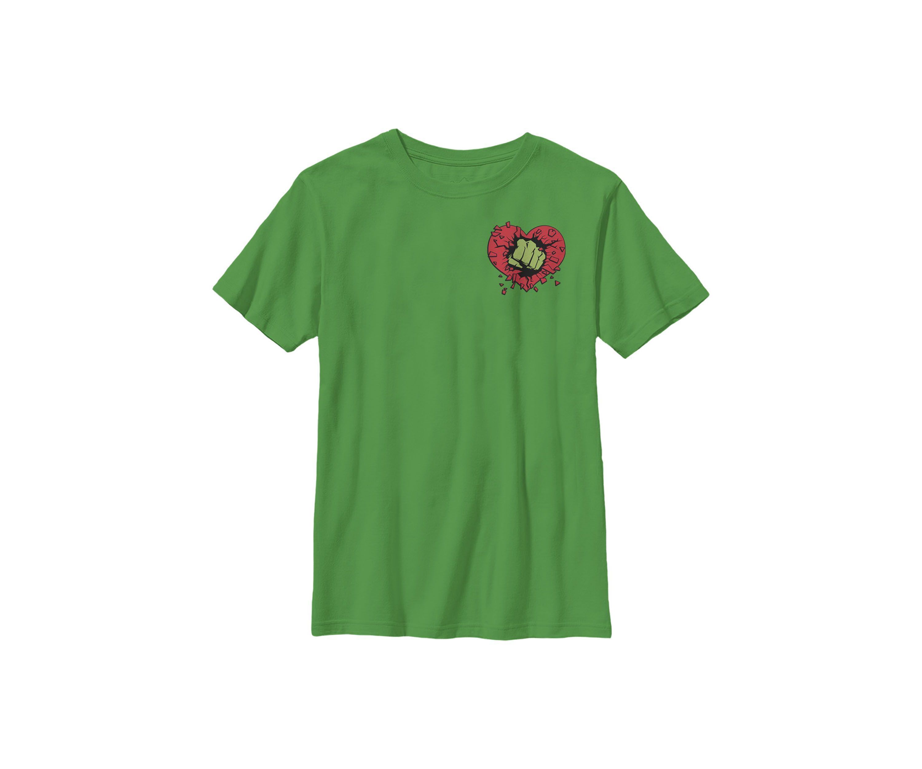 Hulk Smash Heart Graphic T-Shirt