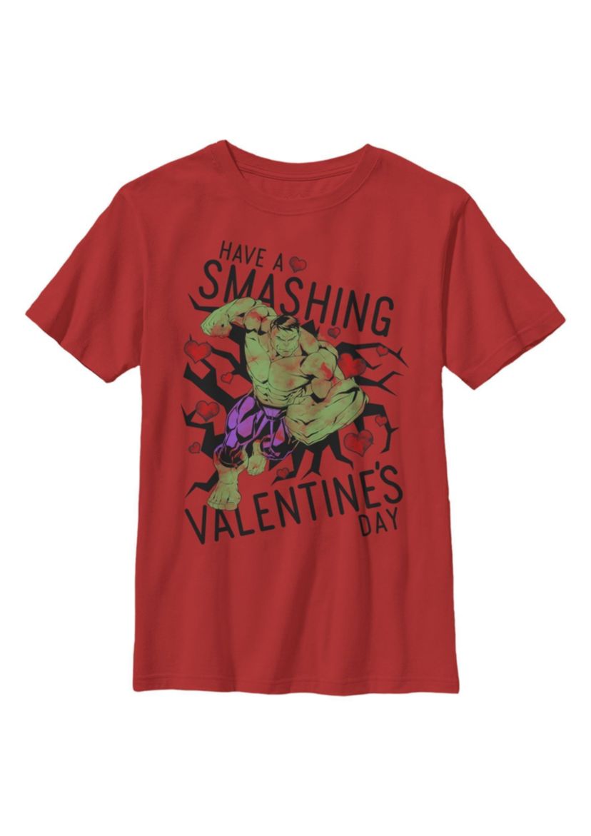 Smashing Vday Hulk Graphic T-Shirt