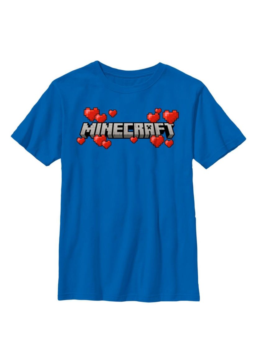 Logo Hearts Graphic T-Shirt