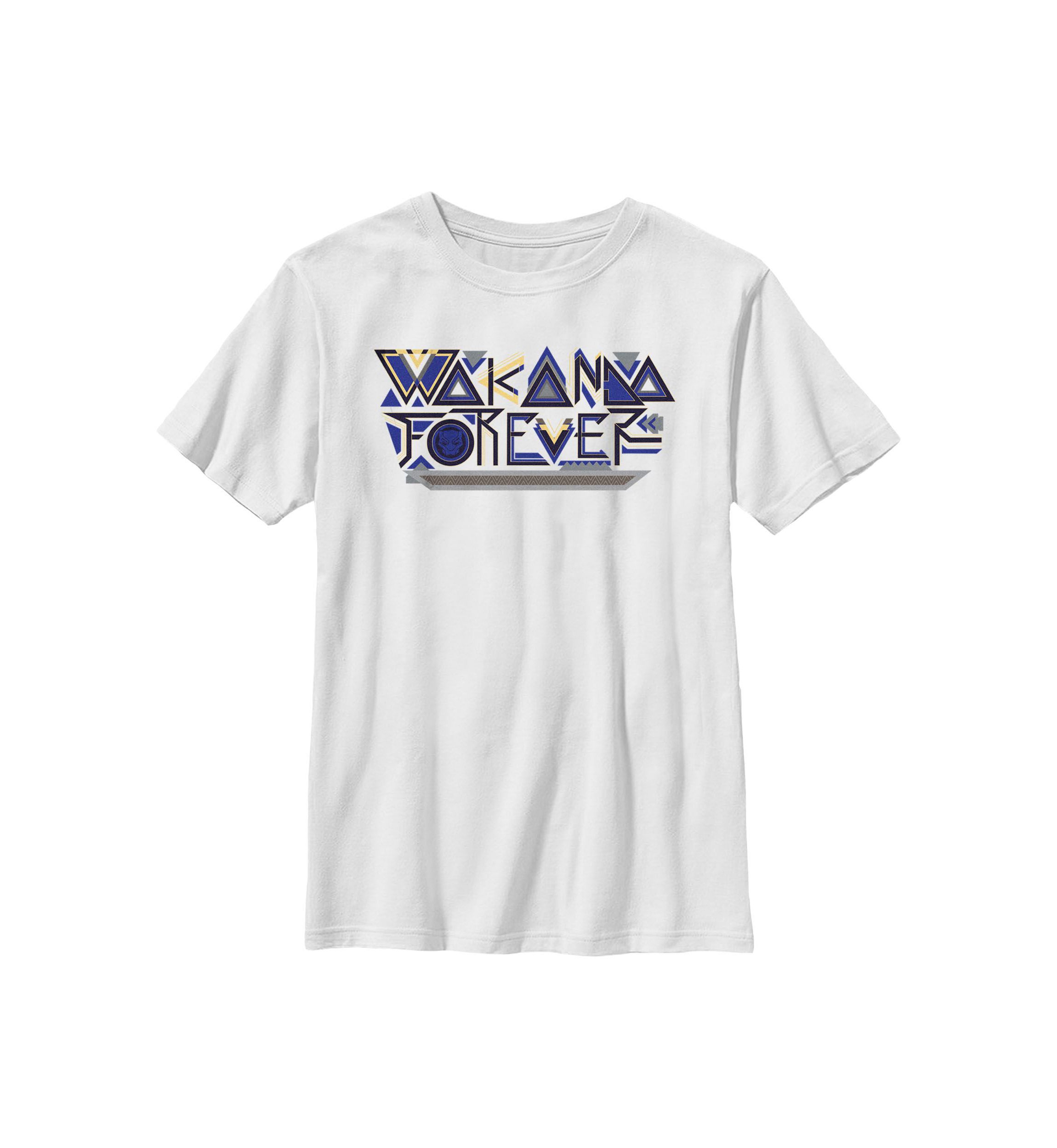 Wakanda Forever Pattern Graphic T-Shirt