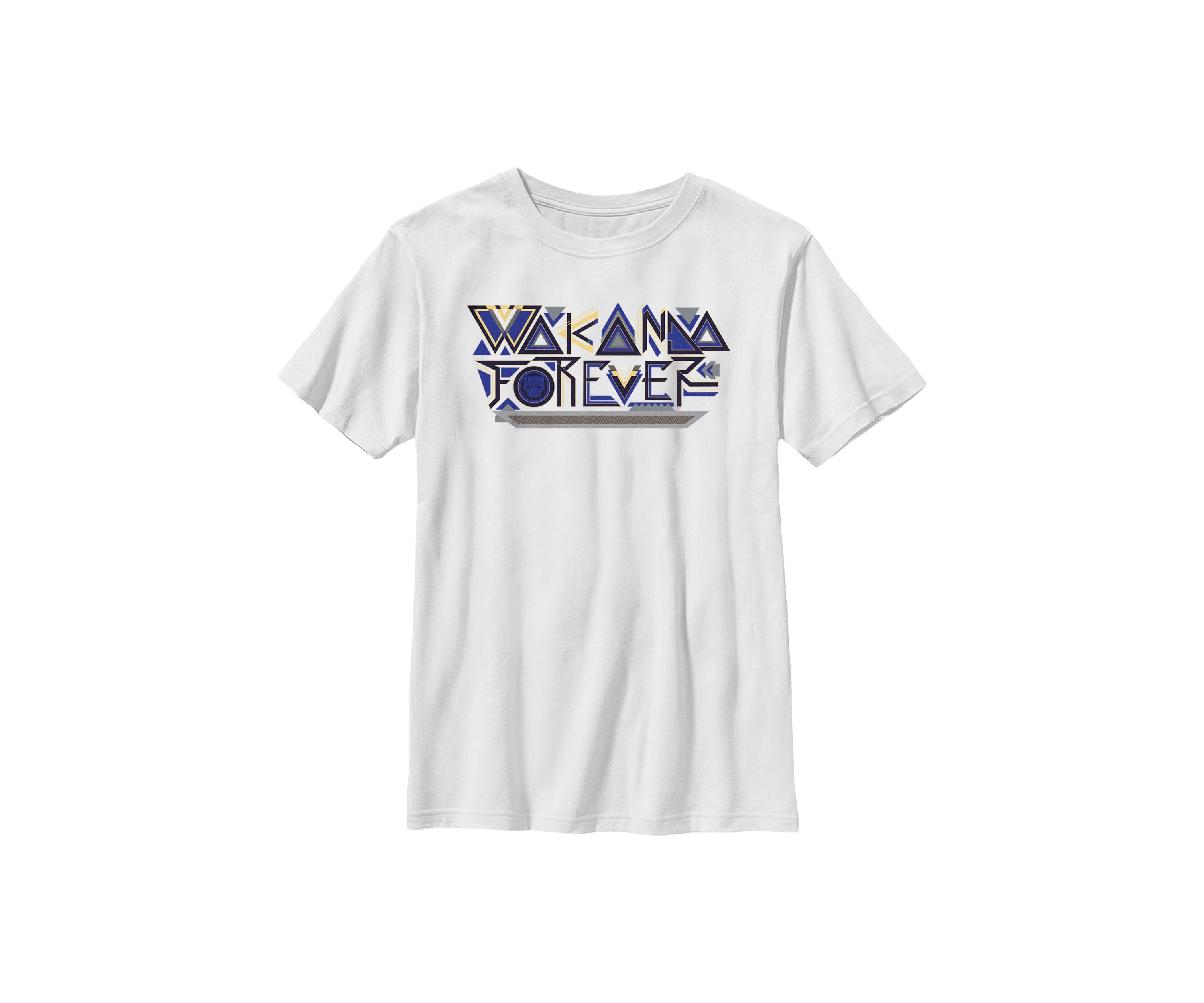 Wakanda Forever Pattern Graphic T-Shirt