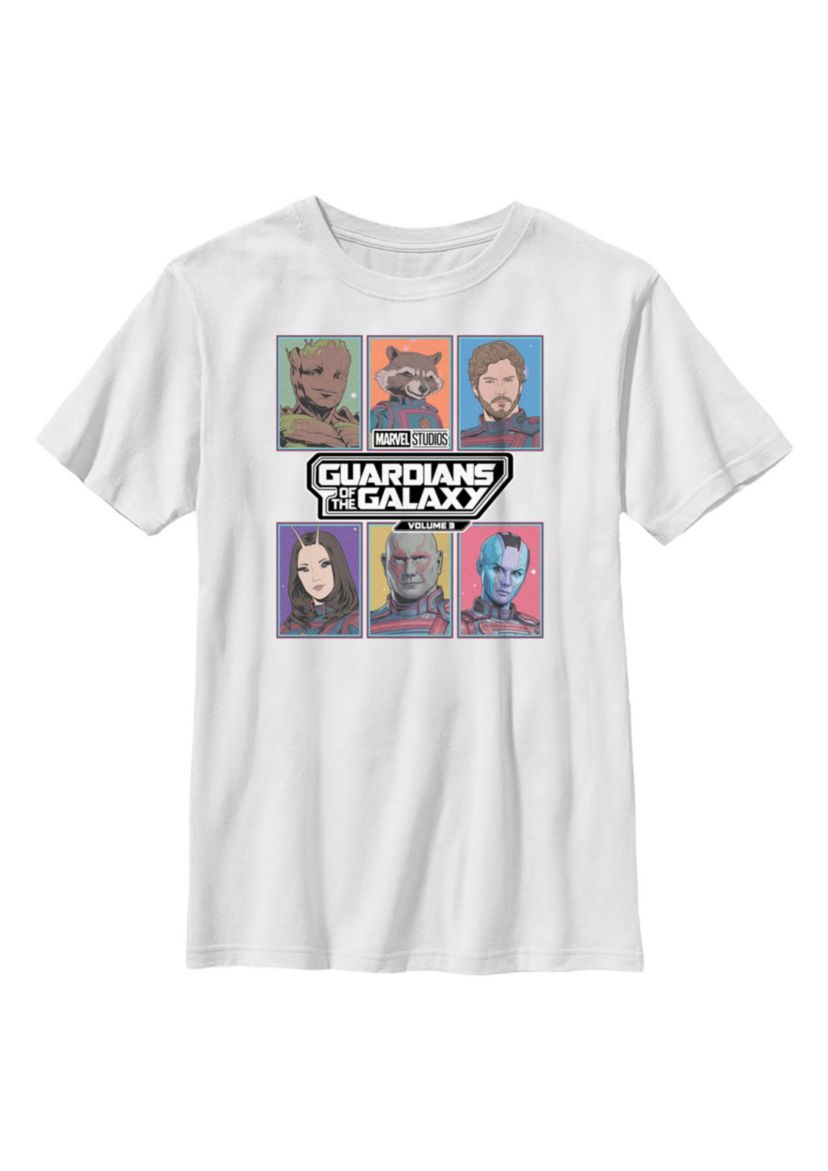 Pastel Boxes Graphic T-Shirt