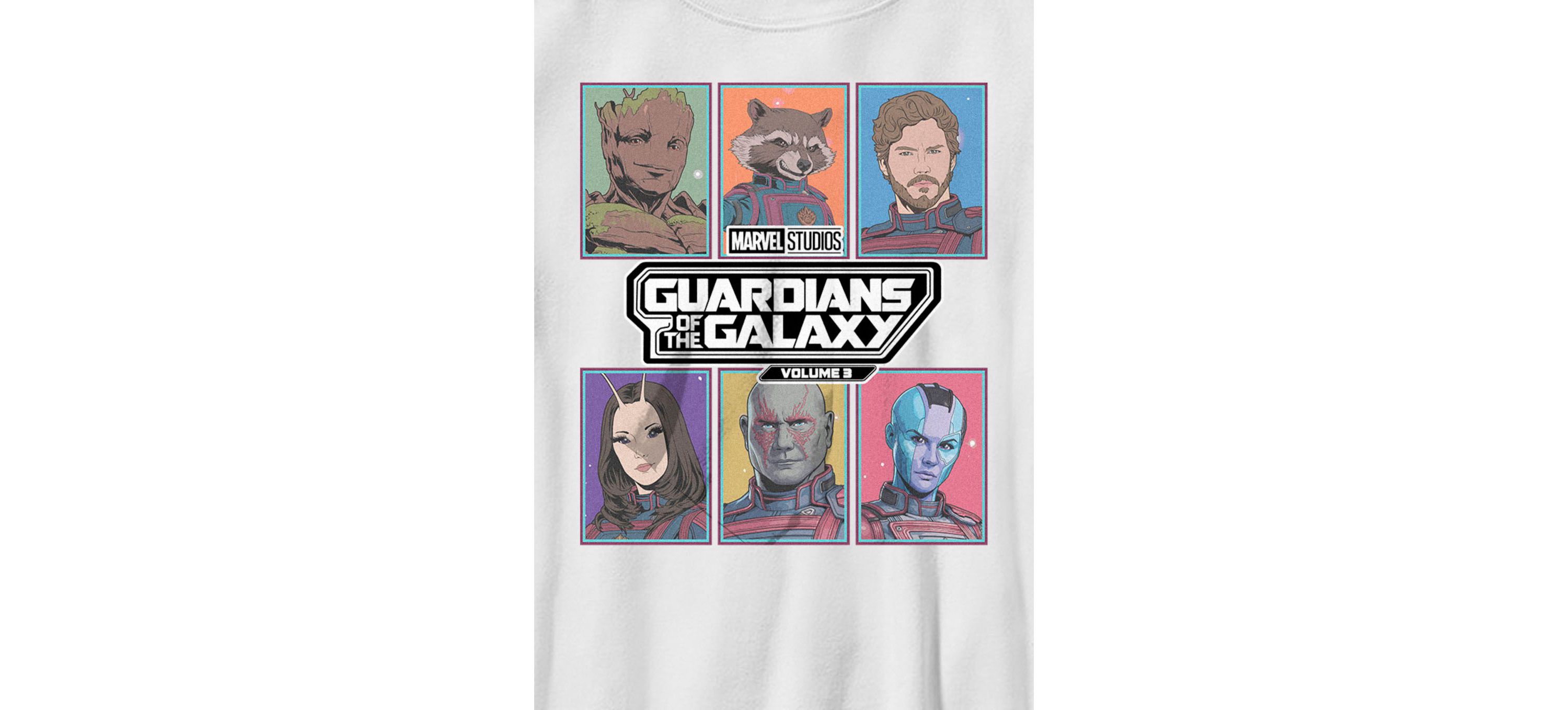 Pastel Boxes Graphic T-Shirt