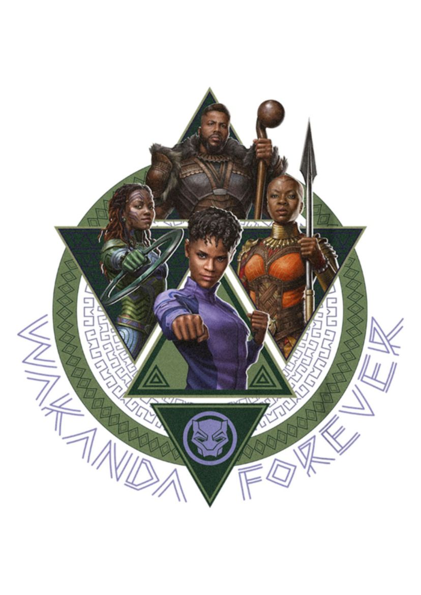 Wakanda Forever Squad Graphic T-Shirt