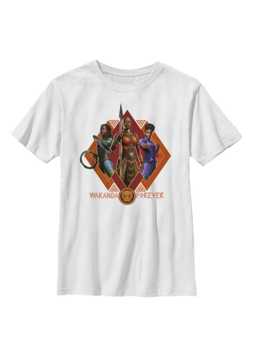 Wakanda Forever Trio Graphic T-Shirt