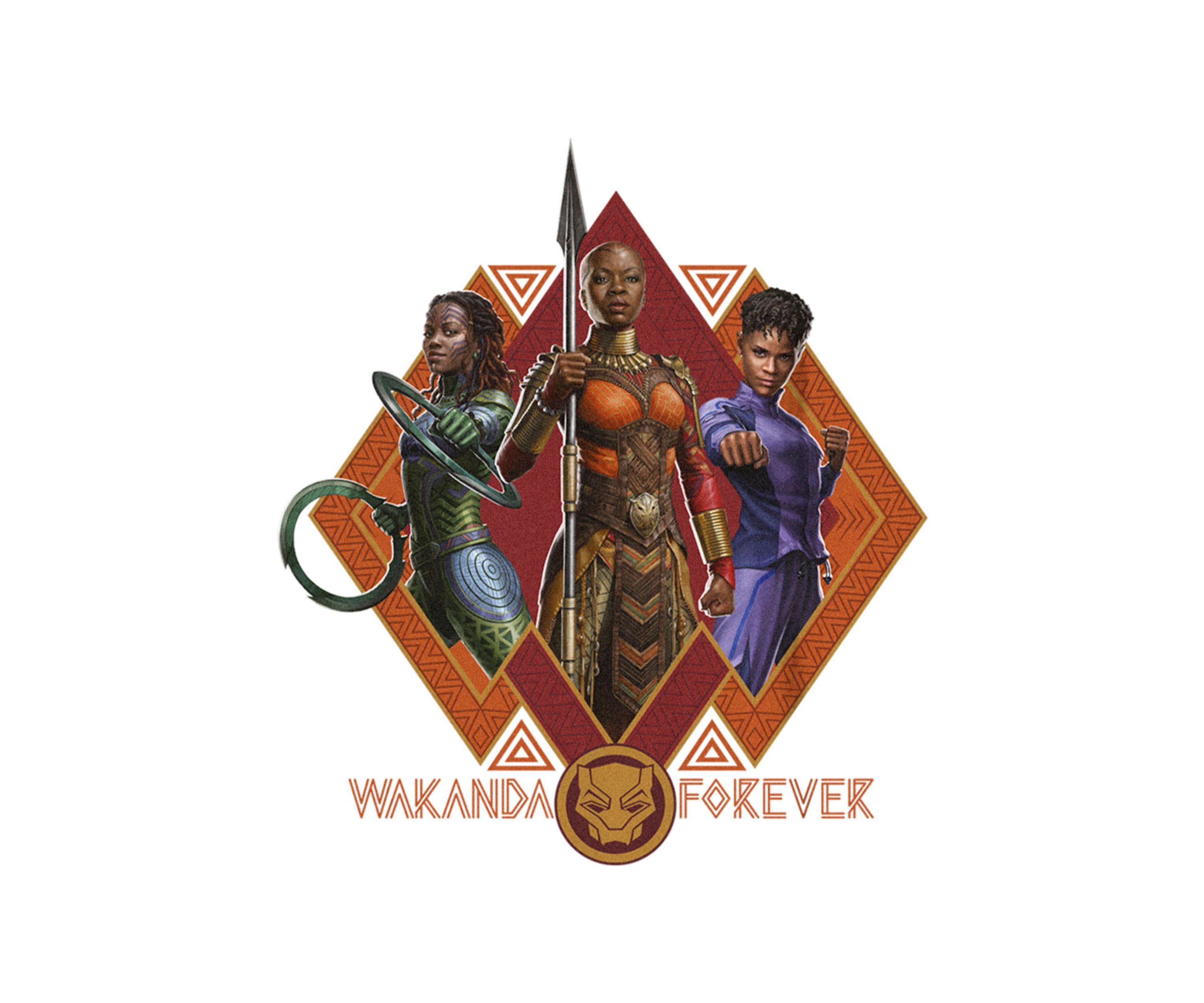 Wakanda Forever Trio Graphic T-Shirt