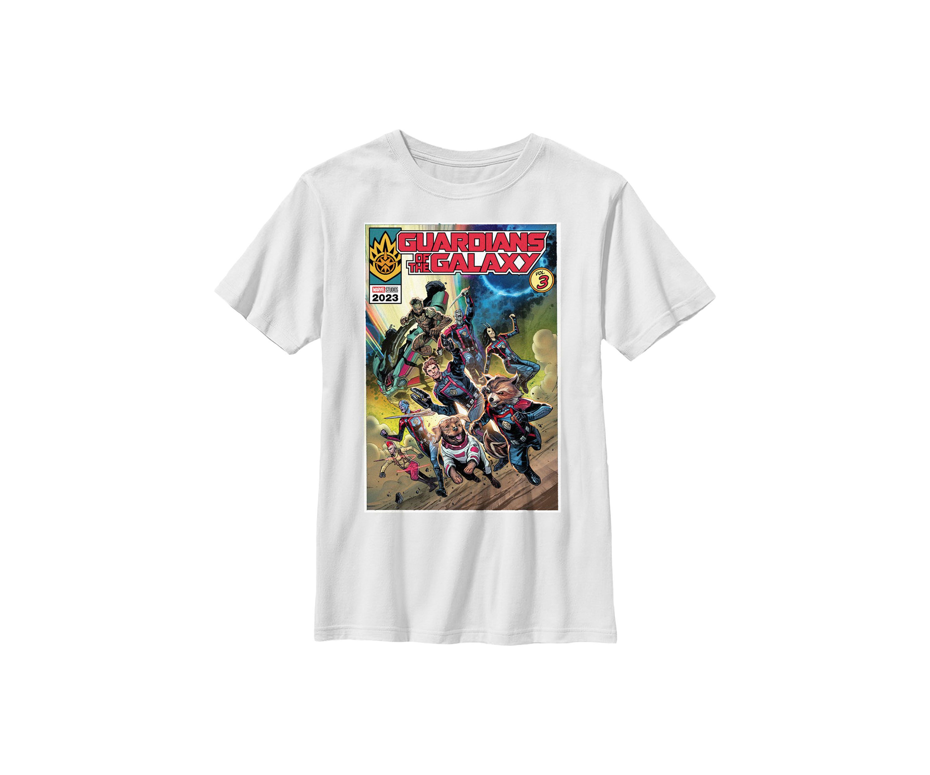GotGV3 Comic Poster Graphic T-Shirt