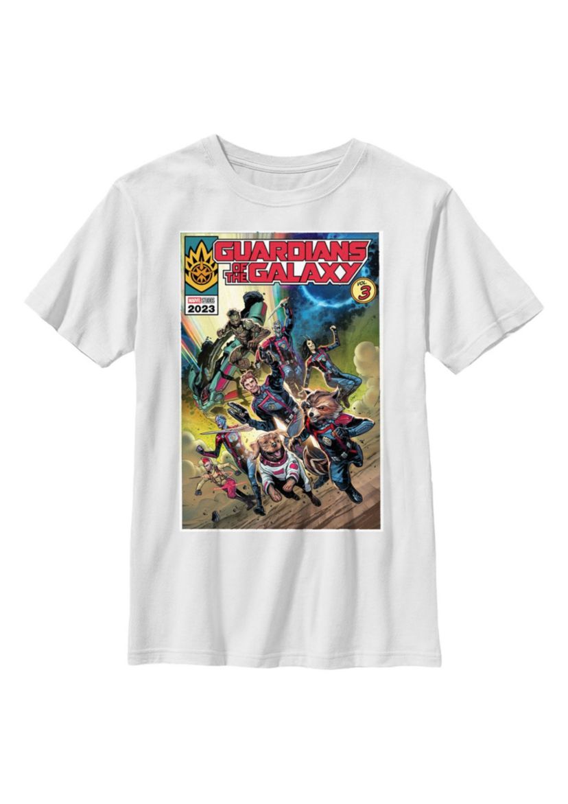 GotGV3 Comic Poster Graphic T-Shirt