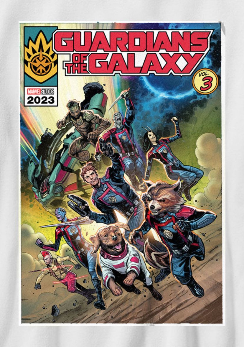 GotGV3 Comic Poster Graphic T-Shirt