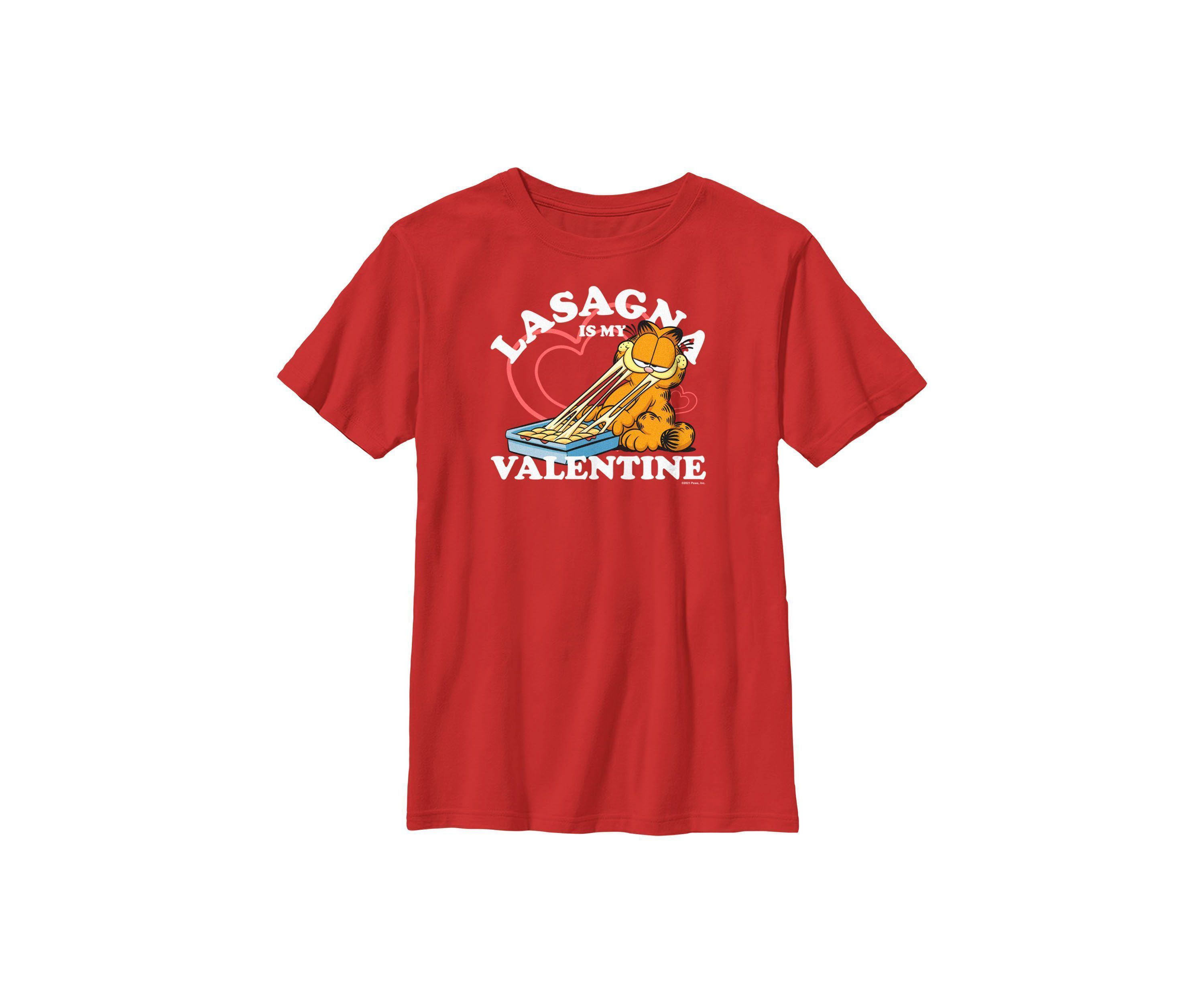 Lasagna Is My Valentine Graphic T-Shirt