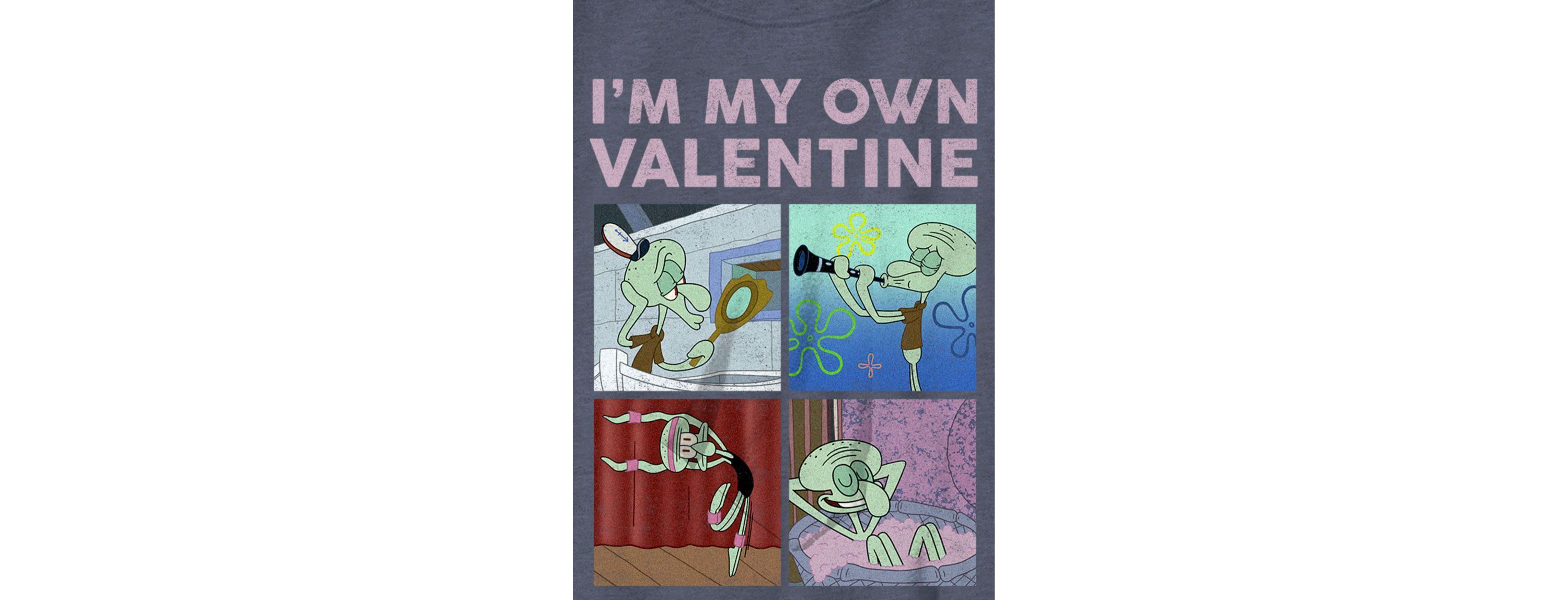 Squid Valentine Graphic T-Shirt