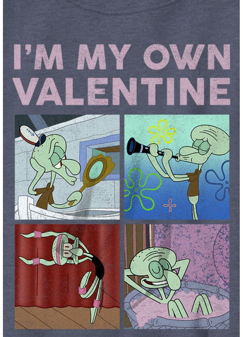 Squid Valentine Graphic T-Shirt