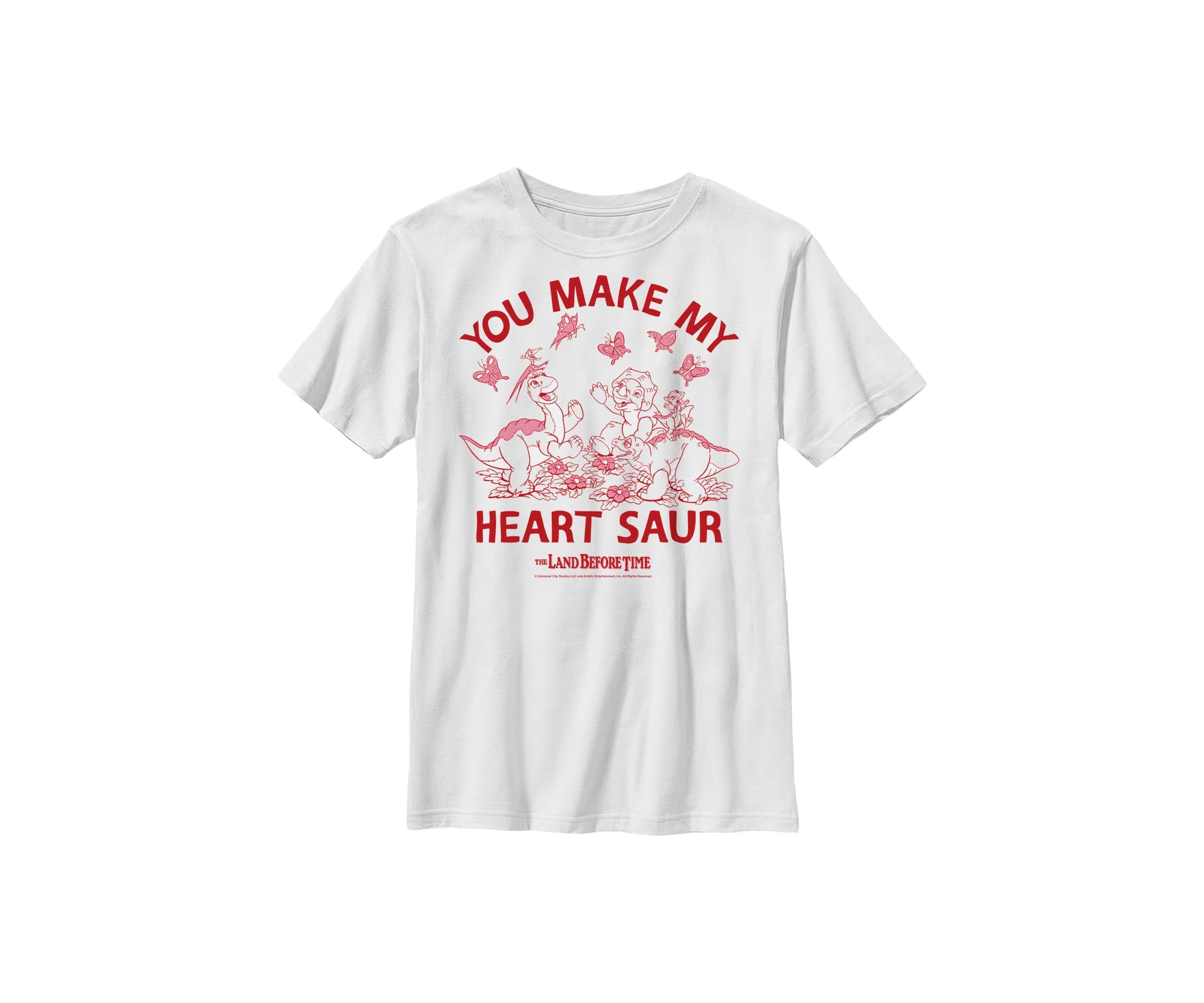 Heart Saur Graphic T-Shirt
