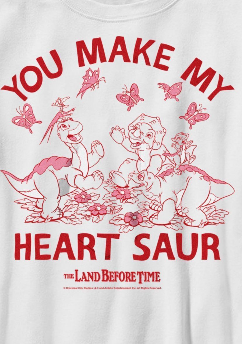 Heart Saur Graphic T-Shirt