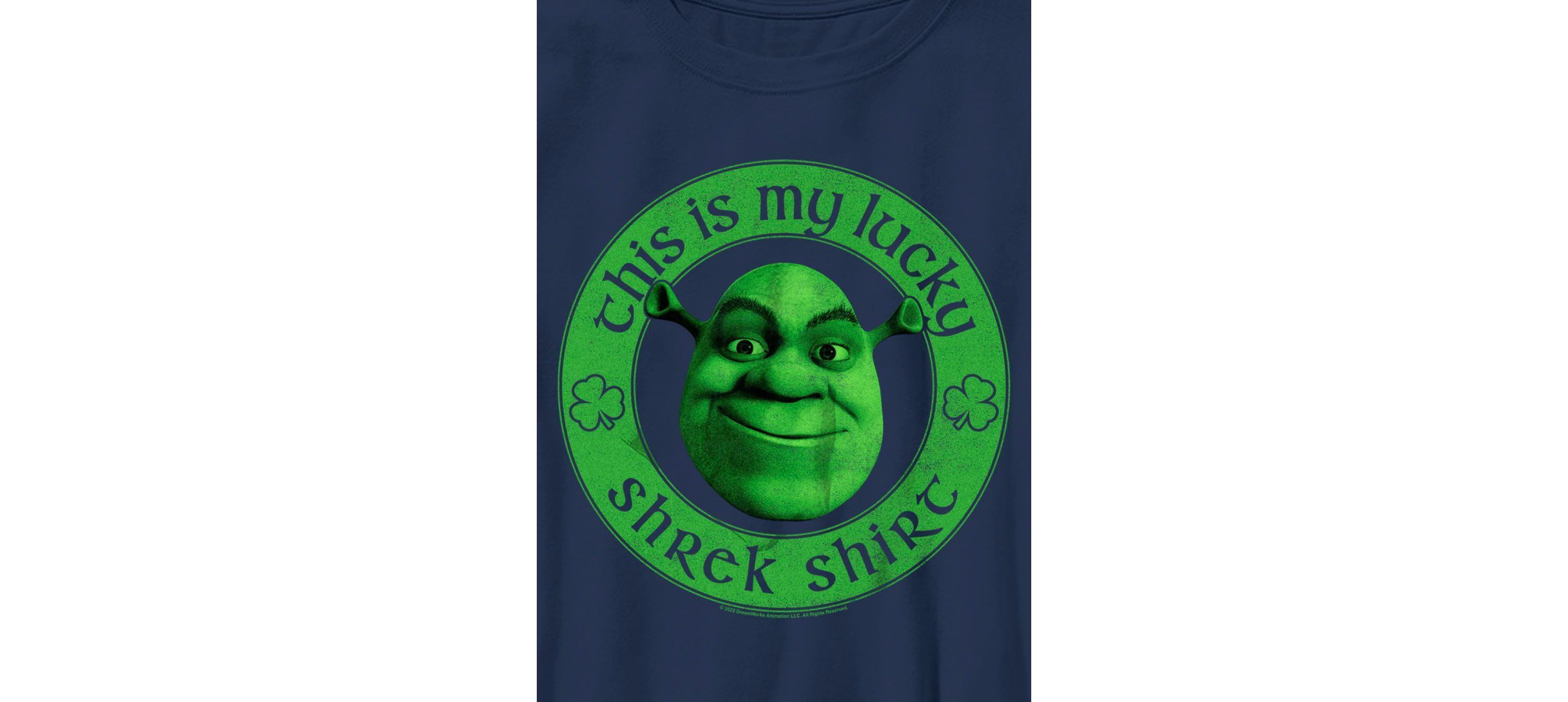 Lucky Shrek Shirt Graphic T-Shirt