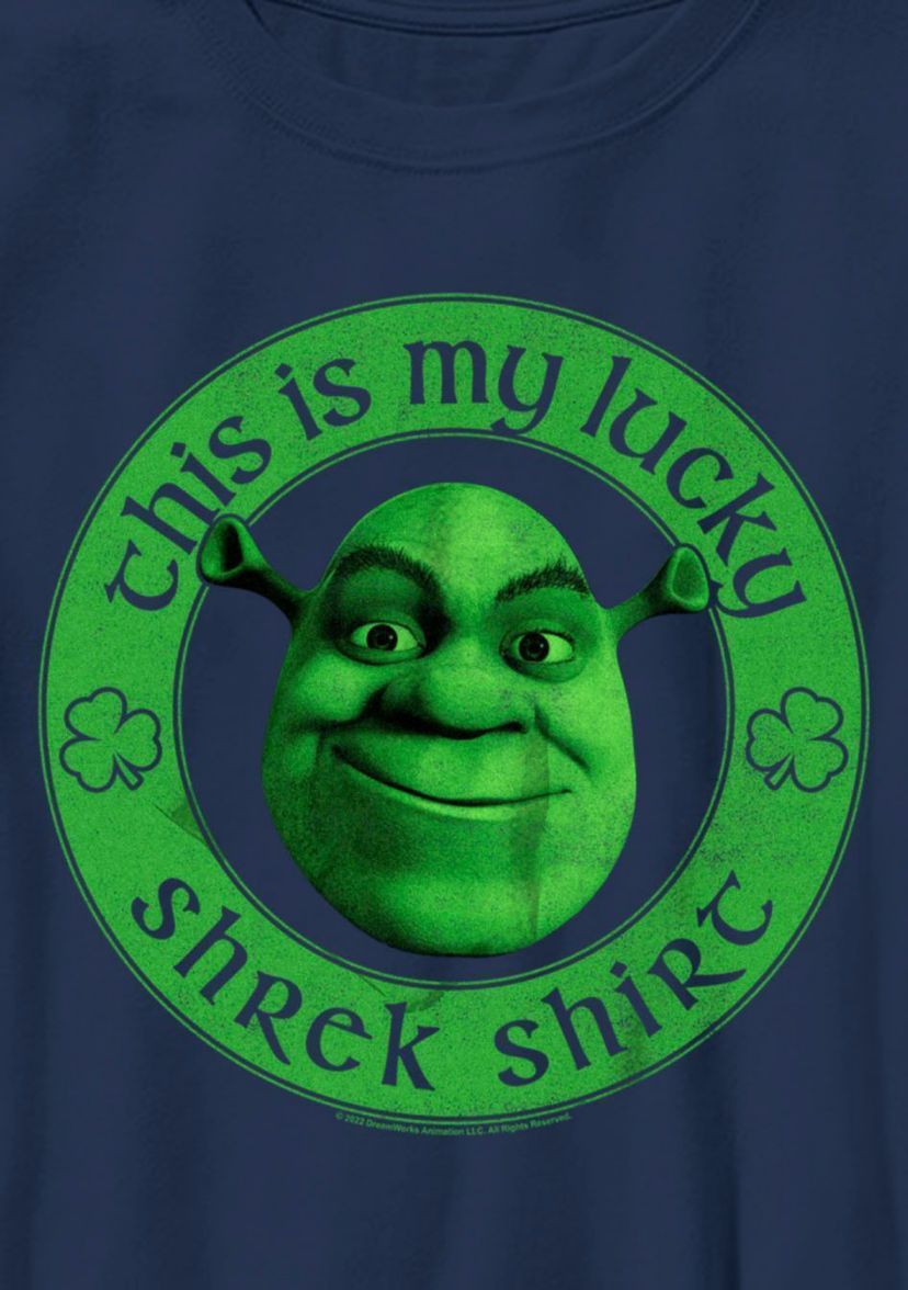 Lucky Shrek Shirt Graphic T-Shirt