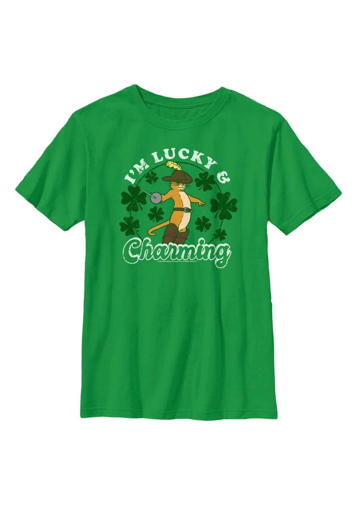 Lucky Puss Graphic T-Shirt