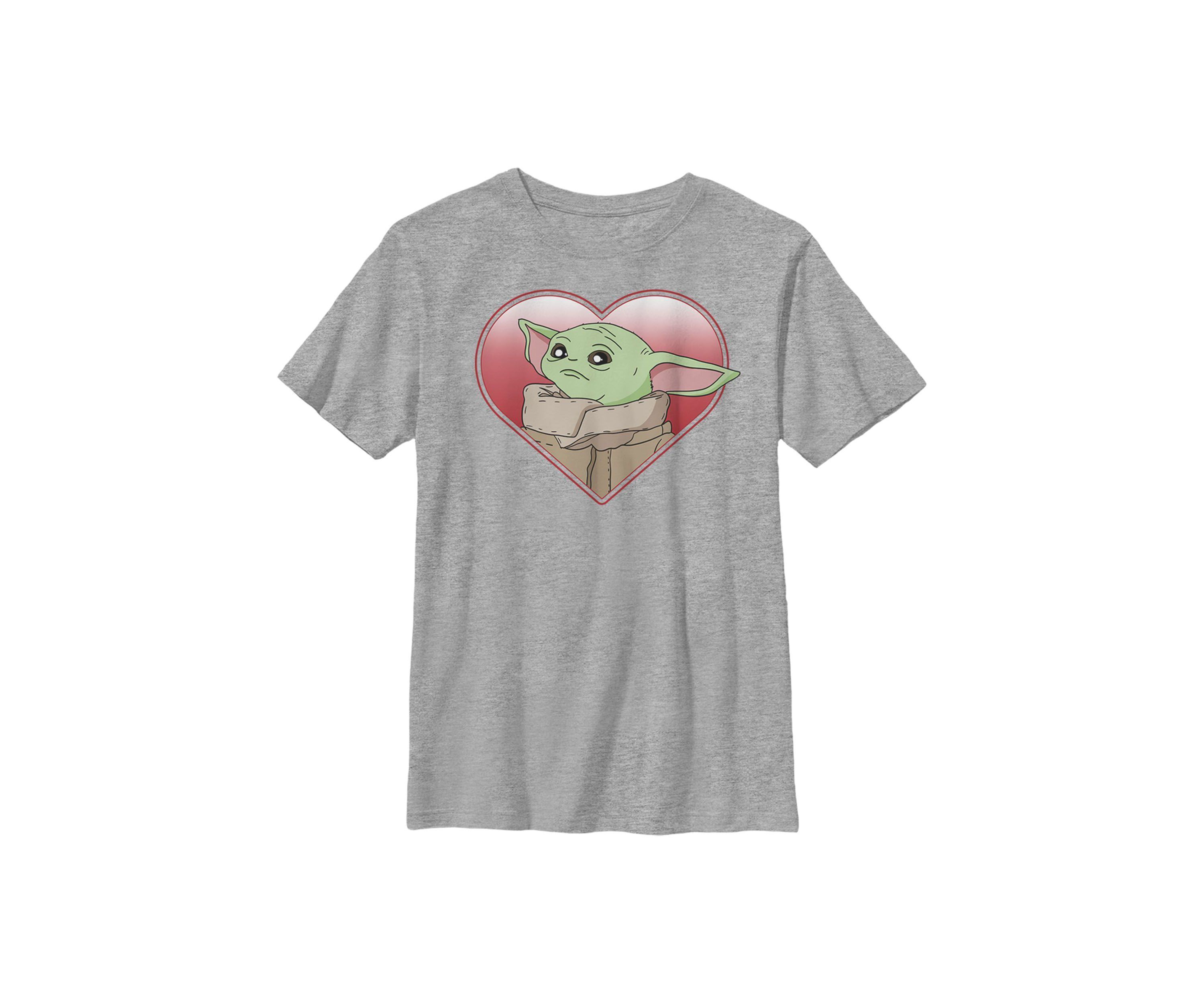 Heart Yoda Graphic T-Shirt