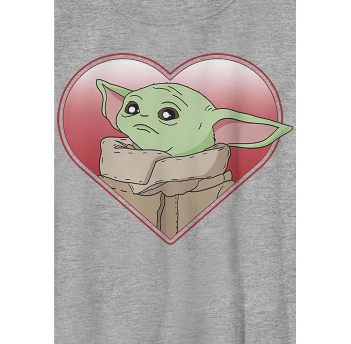 Heart Yoda Graphic T-Shirt