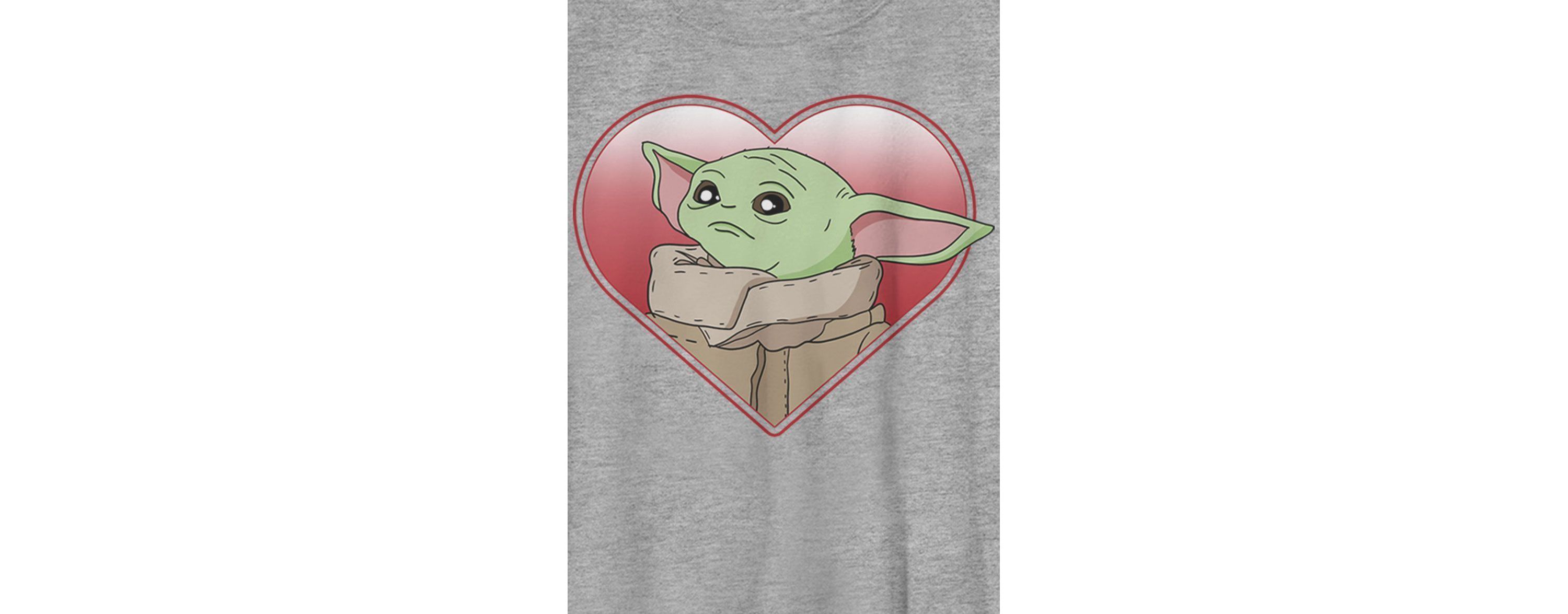 Heart Yoda Graphic T-Shirt