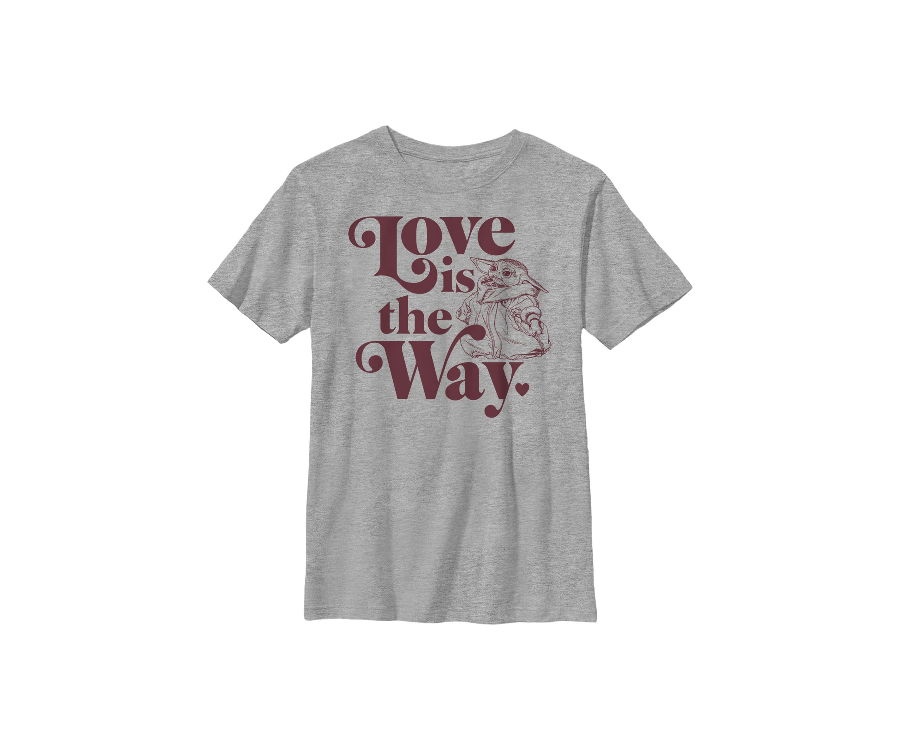 Love Is Grogu Graphic T-Shirt