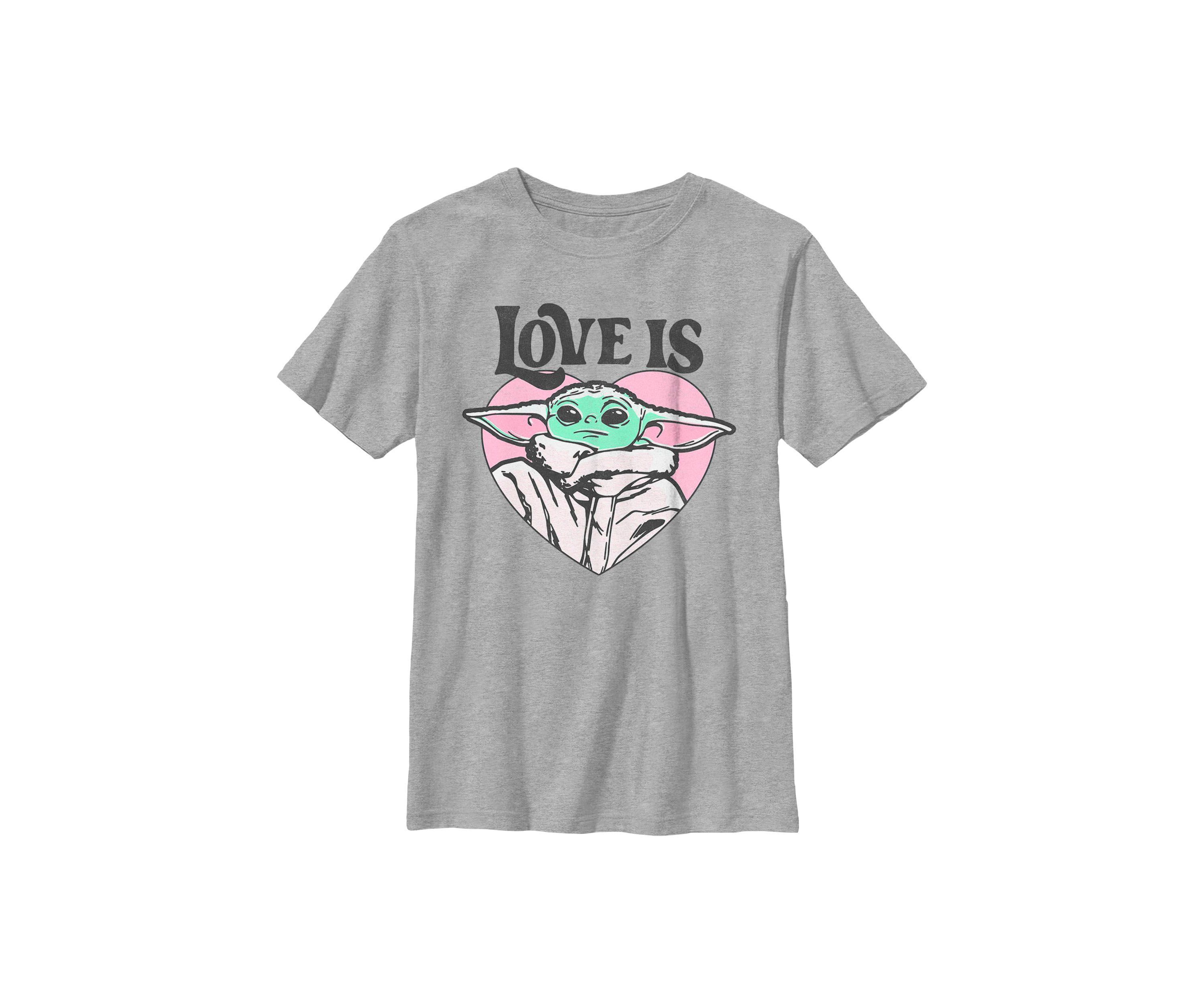 Love Is Grogu Graphic T-Shirt