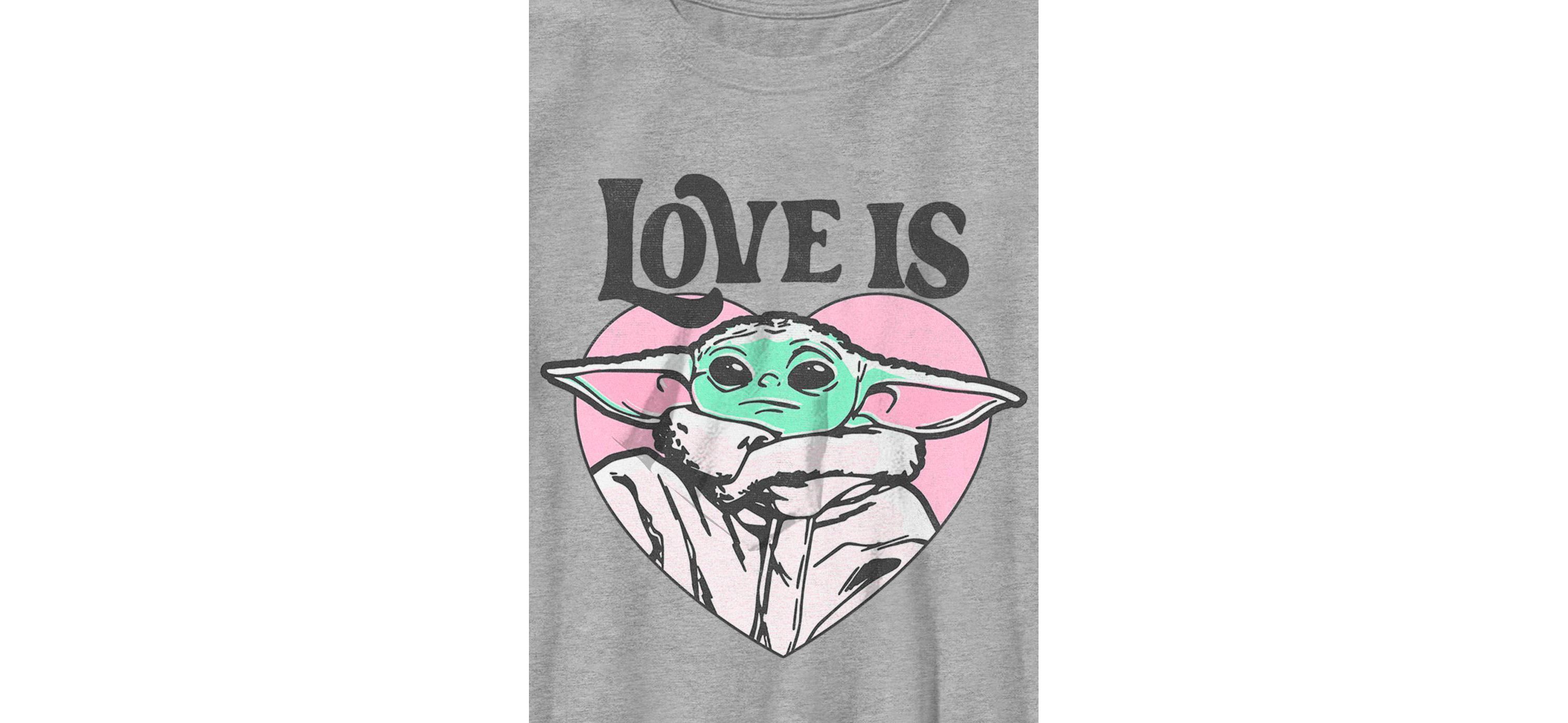 Love Is Grogu Graphic T-Shirt