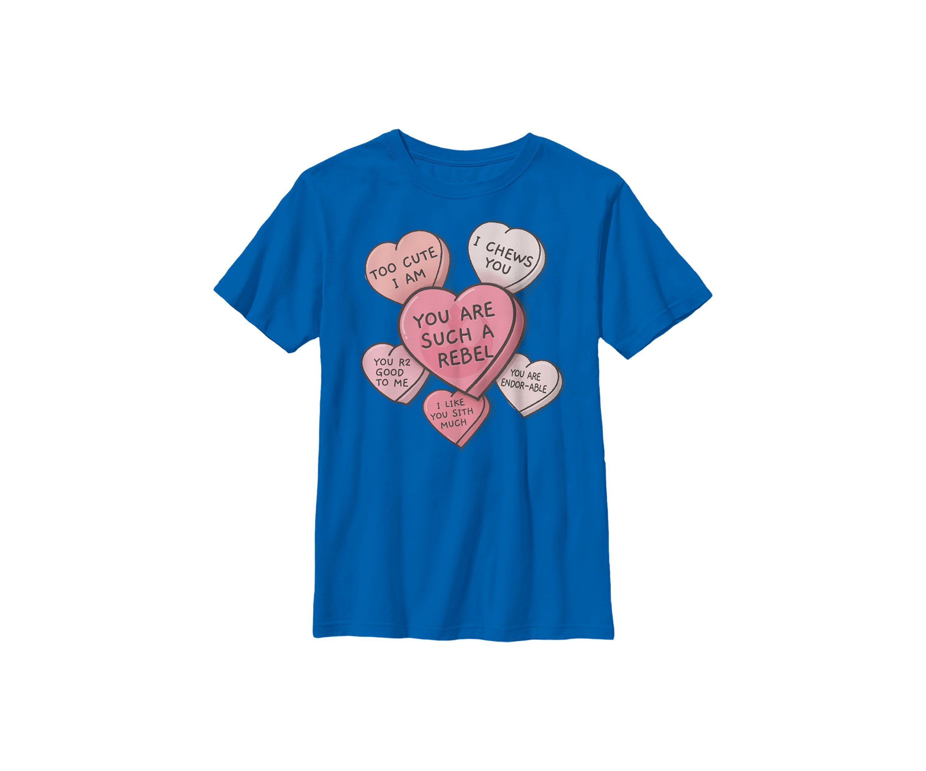 Candy Hearts Graphic T-Shirt