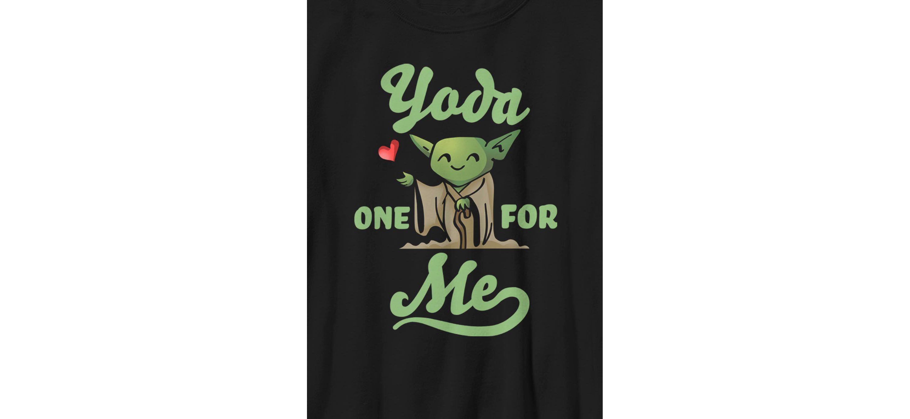 Yoda For Graphic T-Shirt