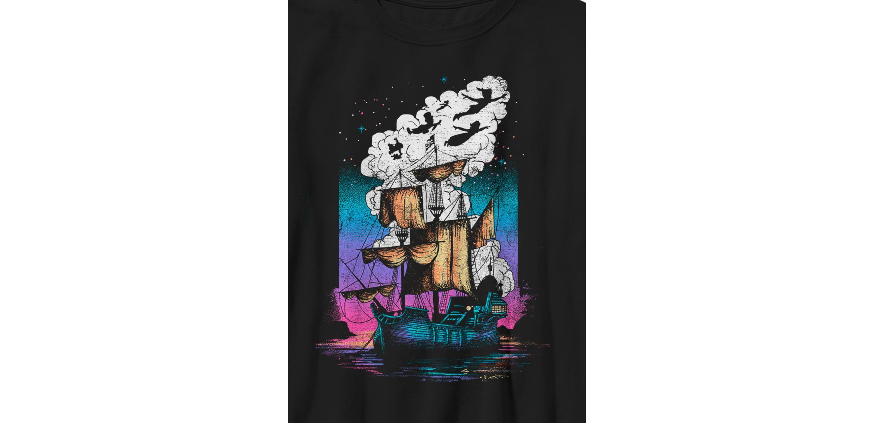 Pirate Ship Graphic T-Shirt
