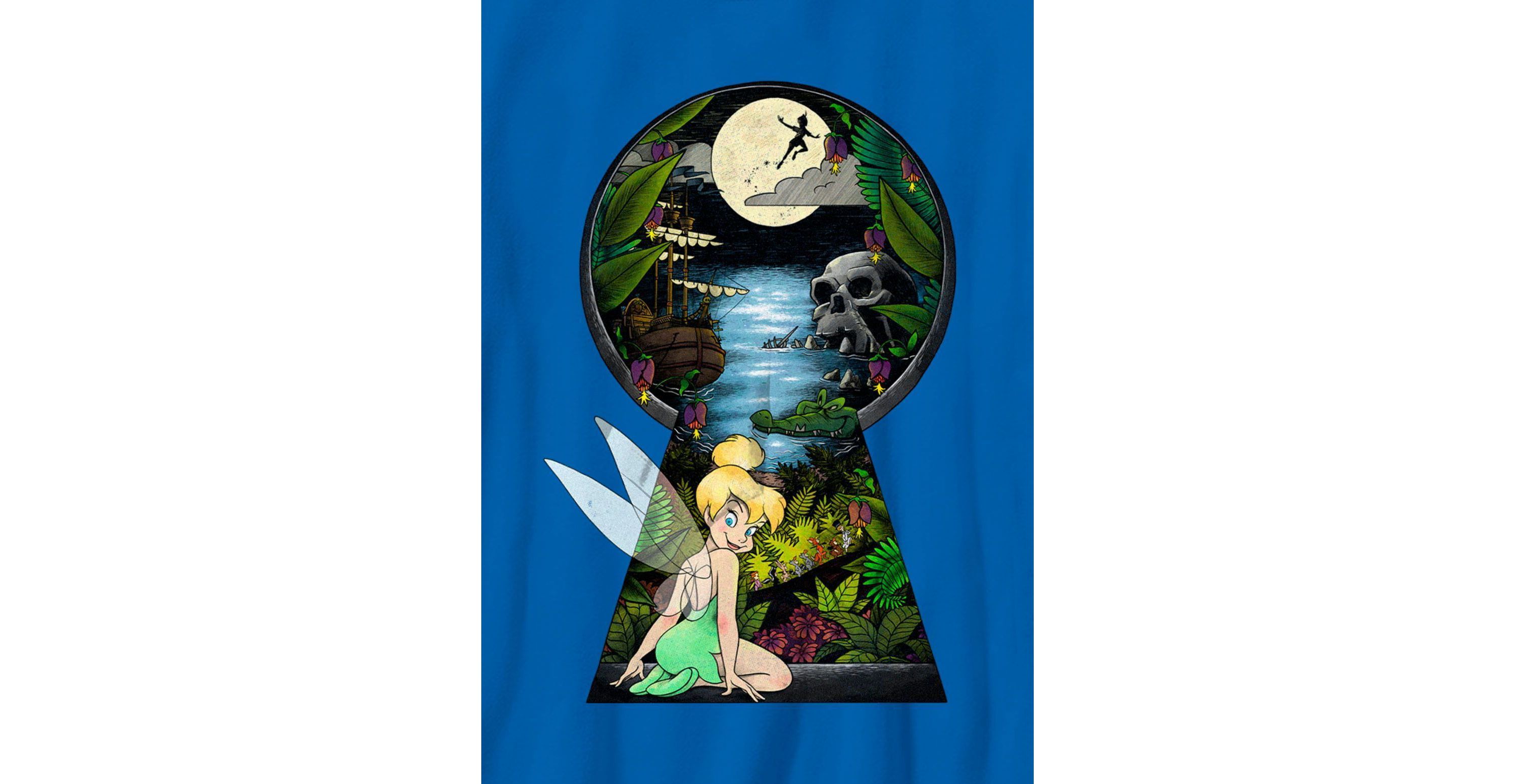 Tinkerbell KEYHOLE Graphic T-Shirt | Belk