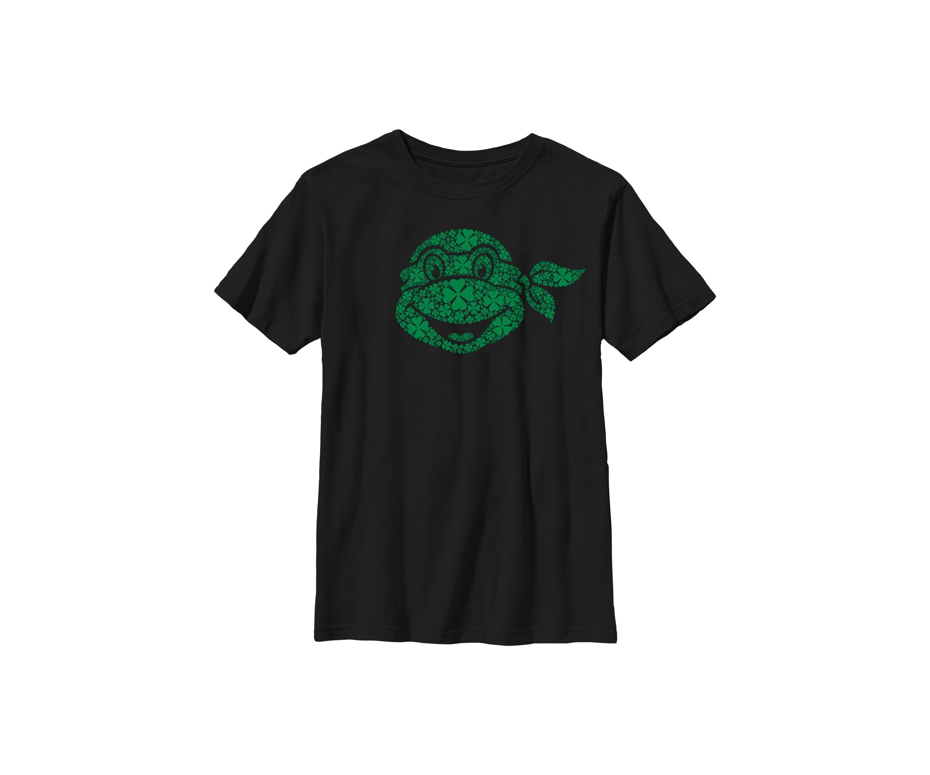 Turtle Clover Fill Graphic T-Shirt