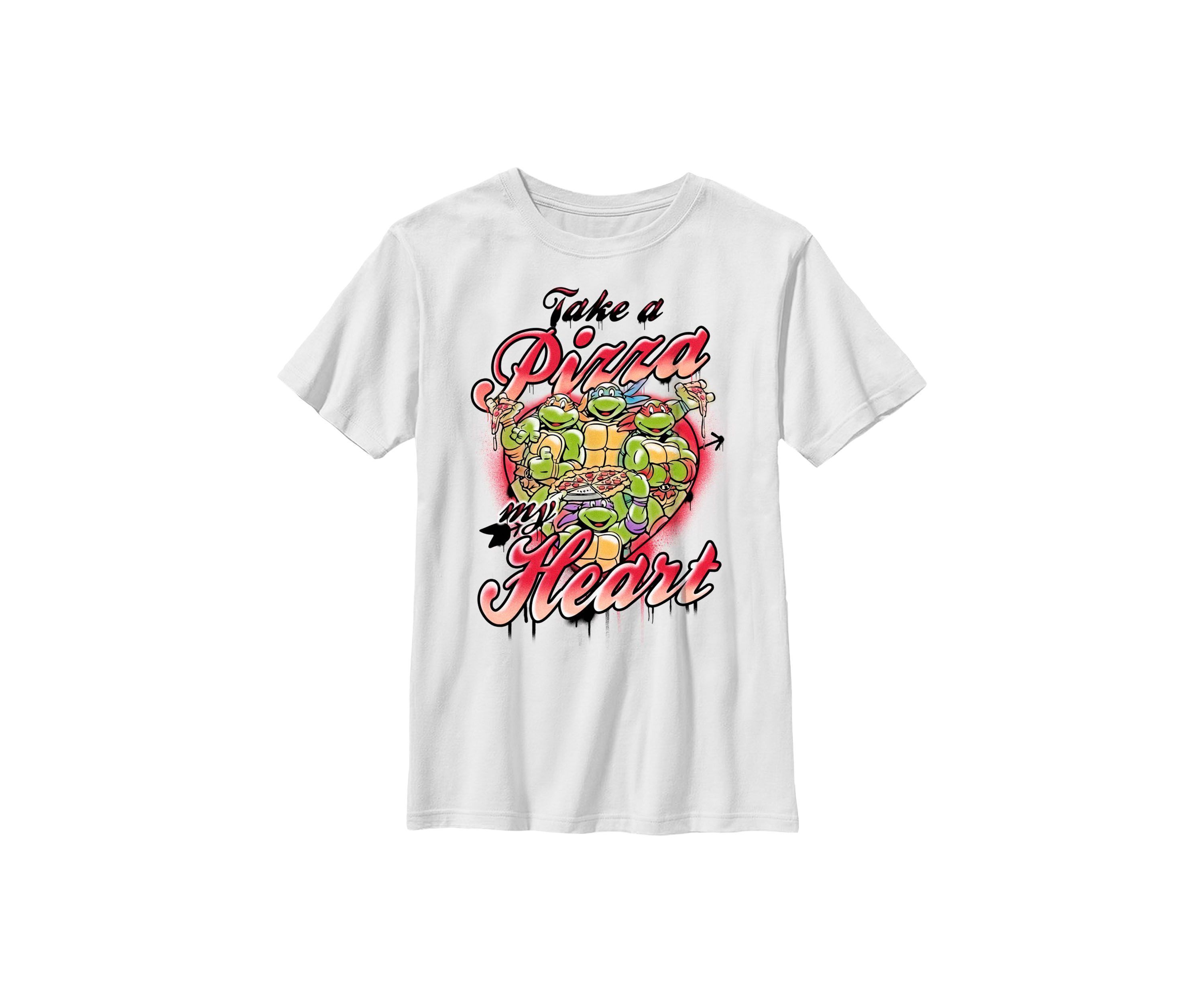 Airbrush Turtles Graphic T-Shirt