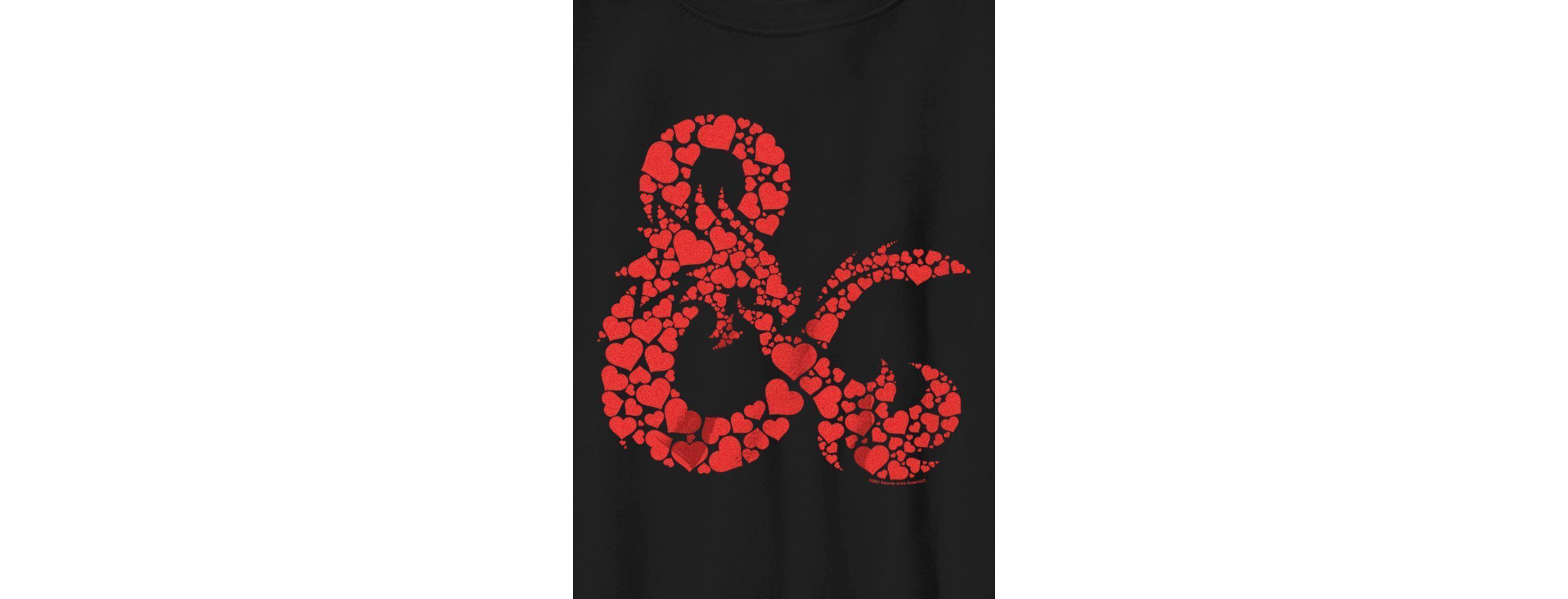Dnd Heartfill Graphic T-Shirt